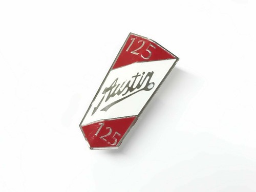Vintage Car Austin 125 Badge Decal Emblem