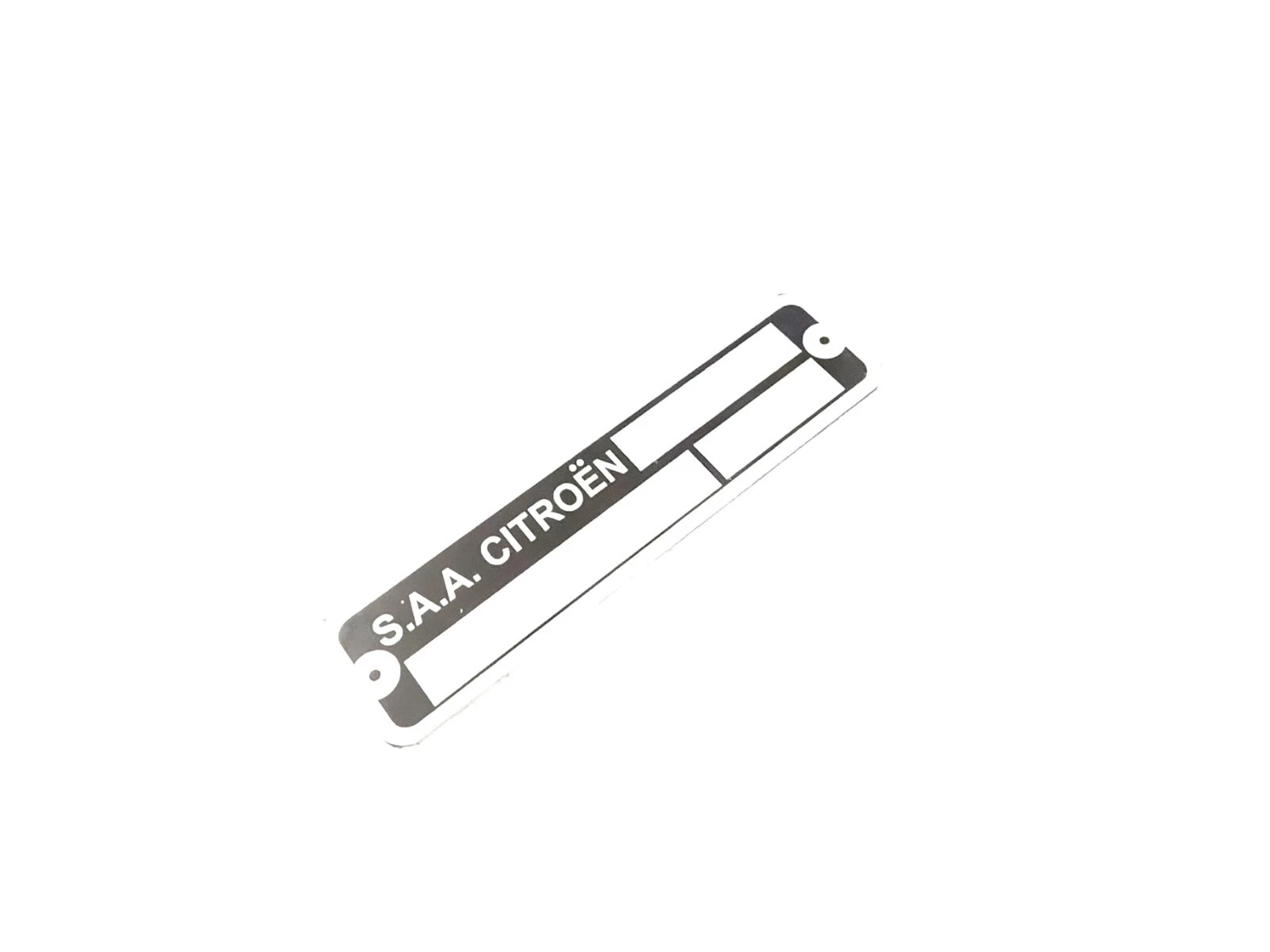 DATA PLATE FITS TO CLASSIC VINTAGE CITROEN #V432-8