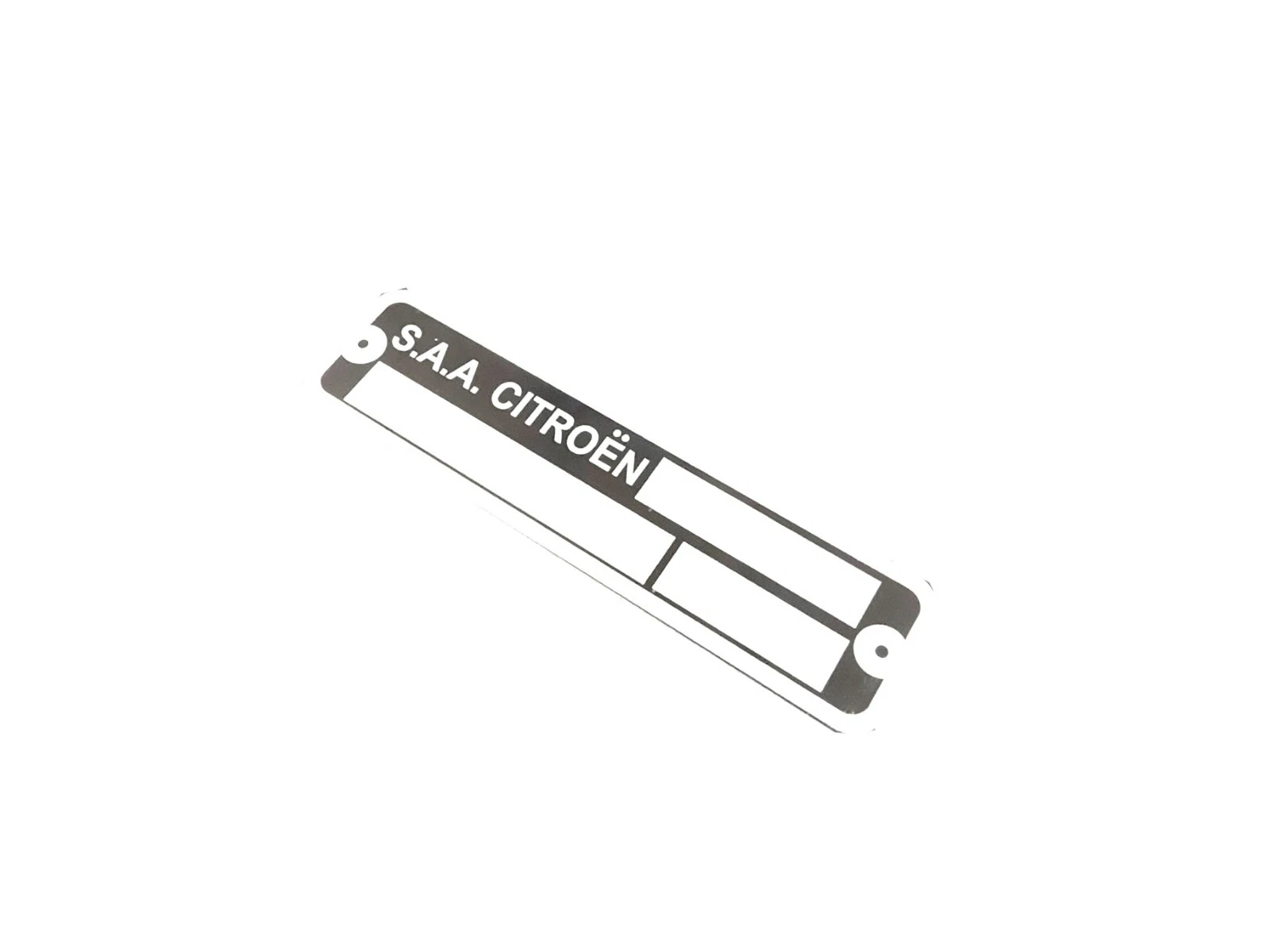 DATA PLATE FITS TO CLASSIC VINTAGE CITROEN #V432-8