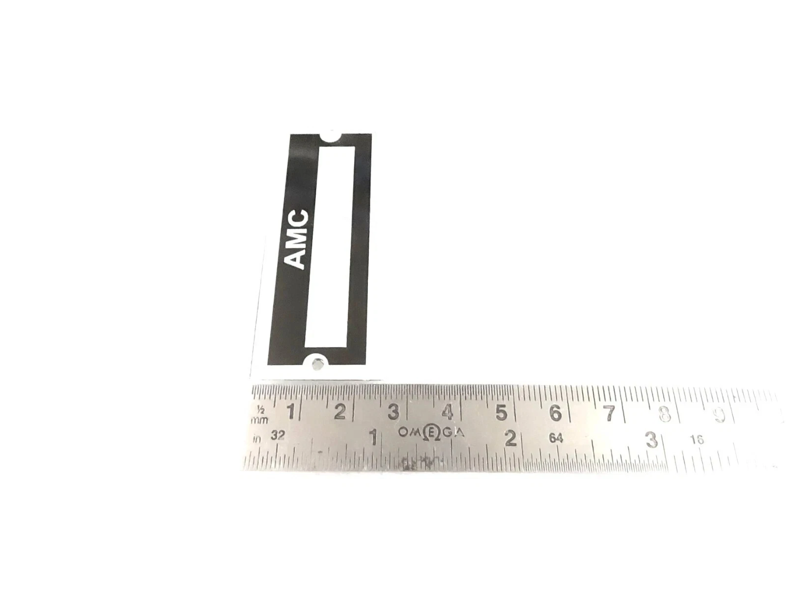 DATA PLATE BLANK FOR AMC #V455-8