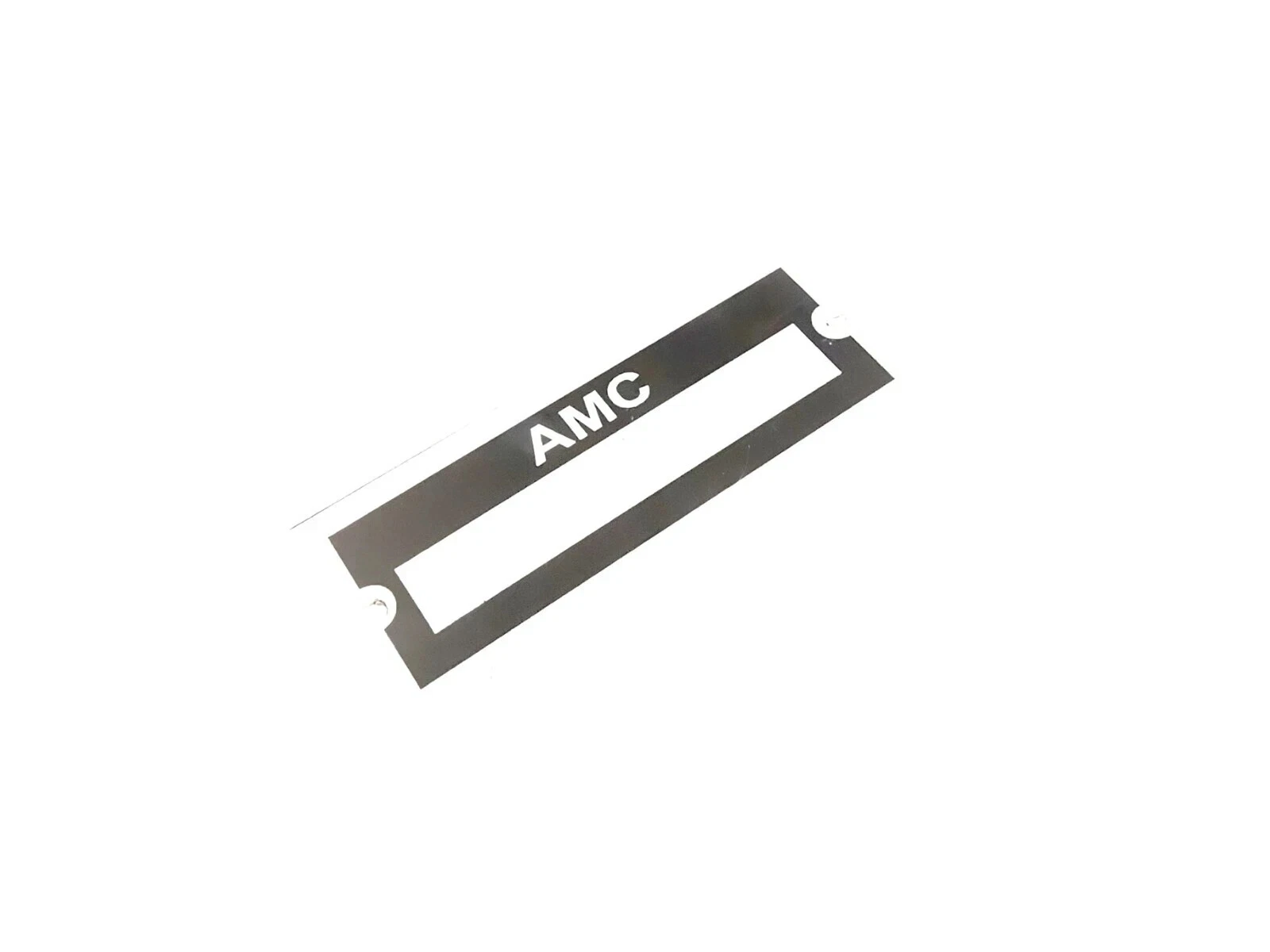DATA PLATE BLANK FOR AMC #V455-8