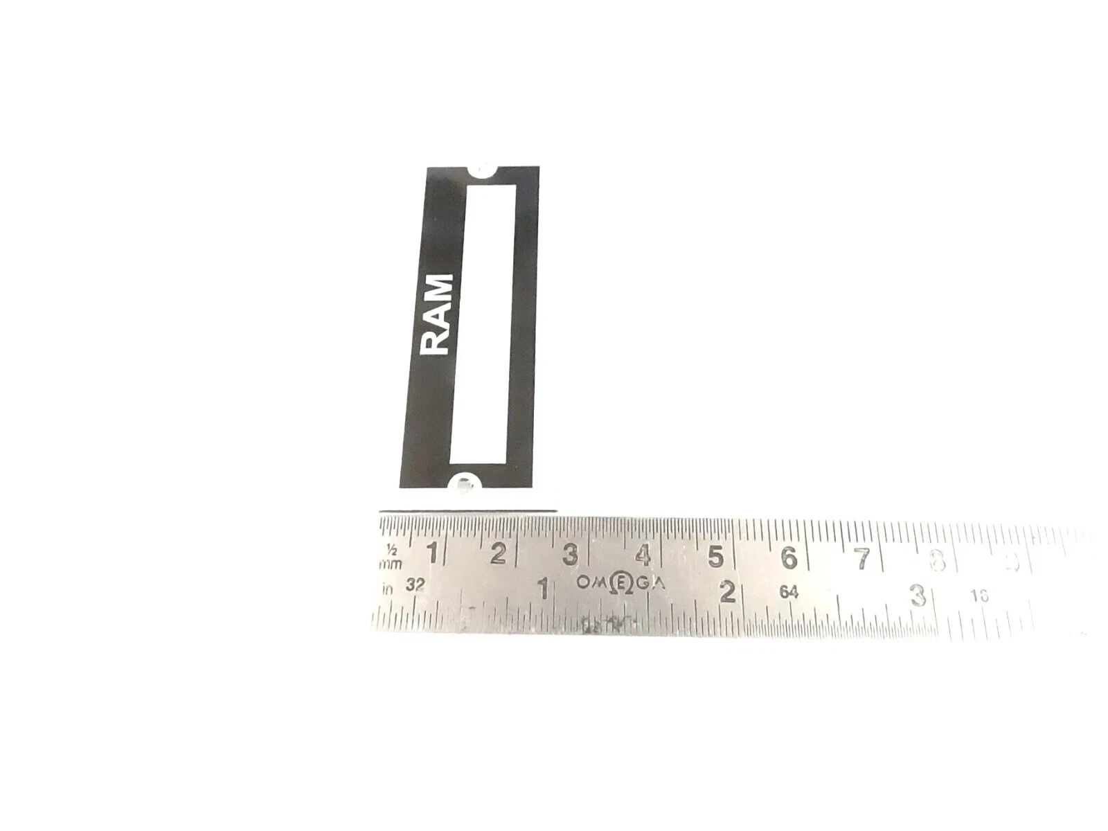 DATA PLATE BLANK FOR RAM #V456-8