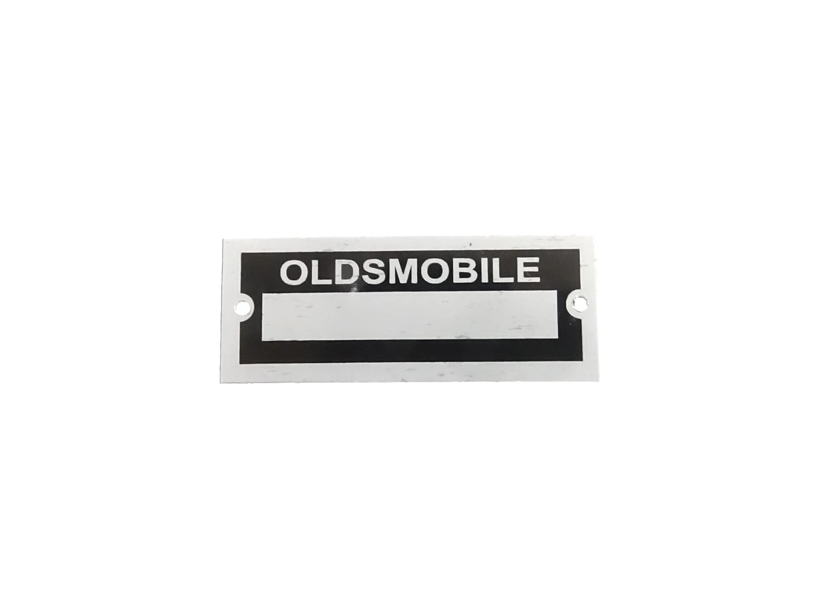 DATA PLATE BLANK FOR VINTAGE CLASSIC OLDSMOBILE #V460-8