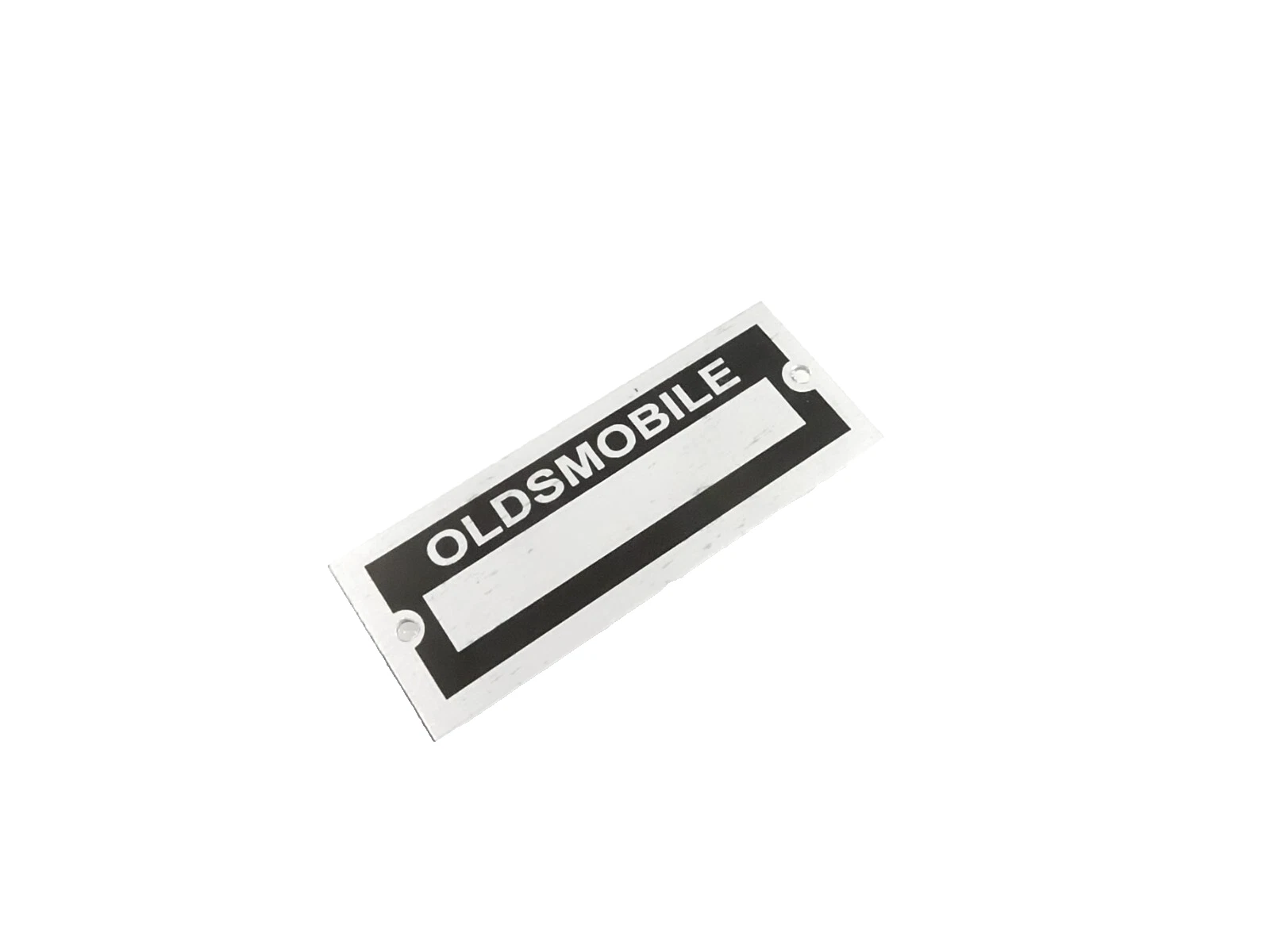 DATA PLATE BLANK FOR VINTAGE CLASSIC OLDSMOBILE #V460-8