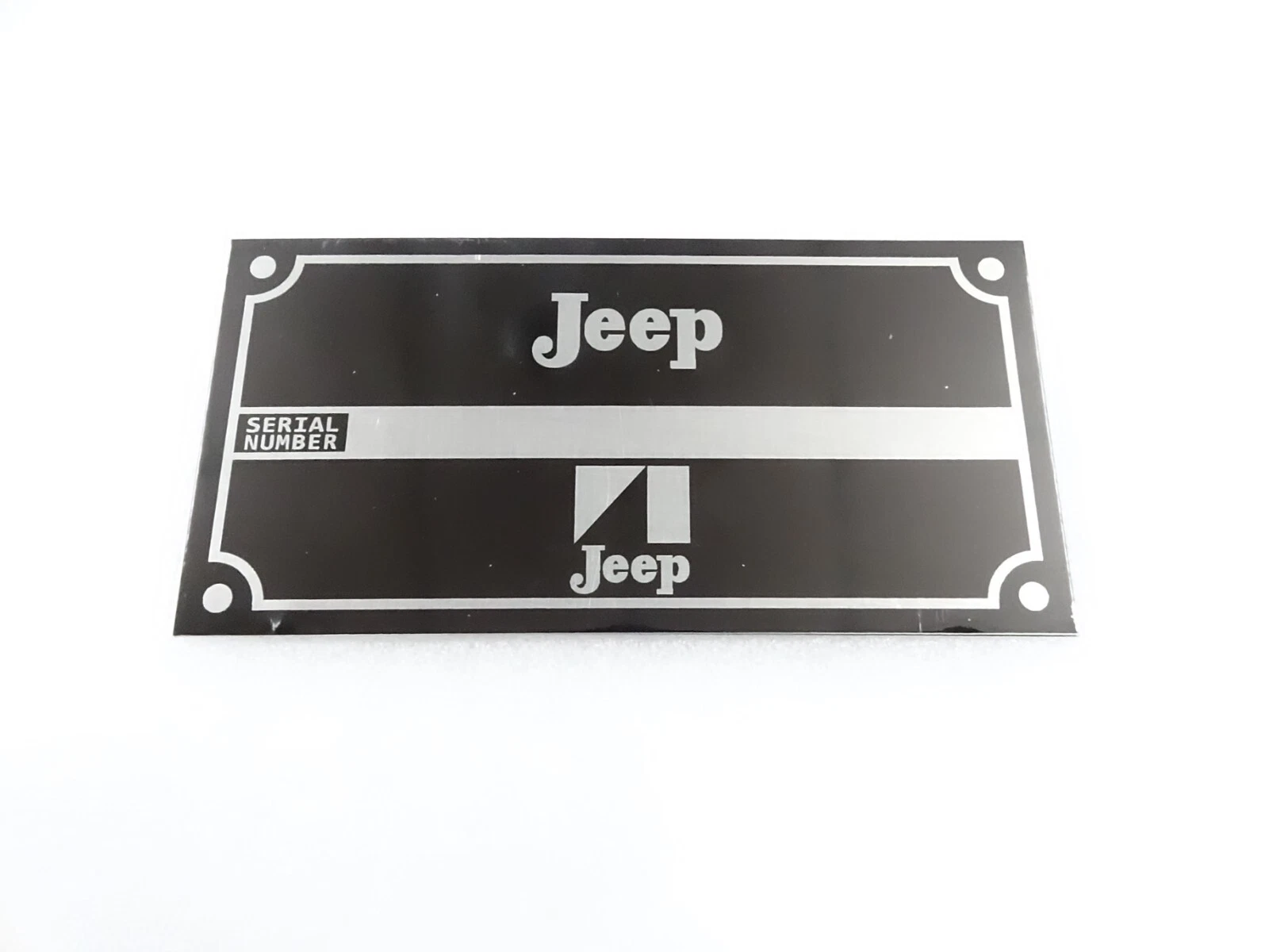 DATA PLATE FOR VINTAGE JEEP AMERICAN MOTORS 1970-87 #V291-8