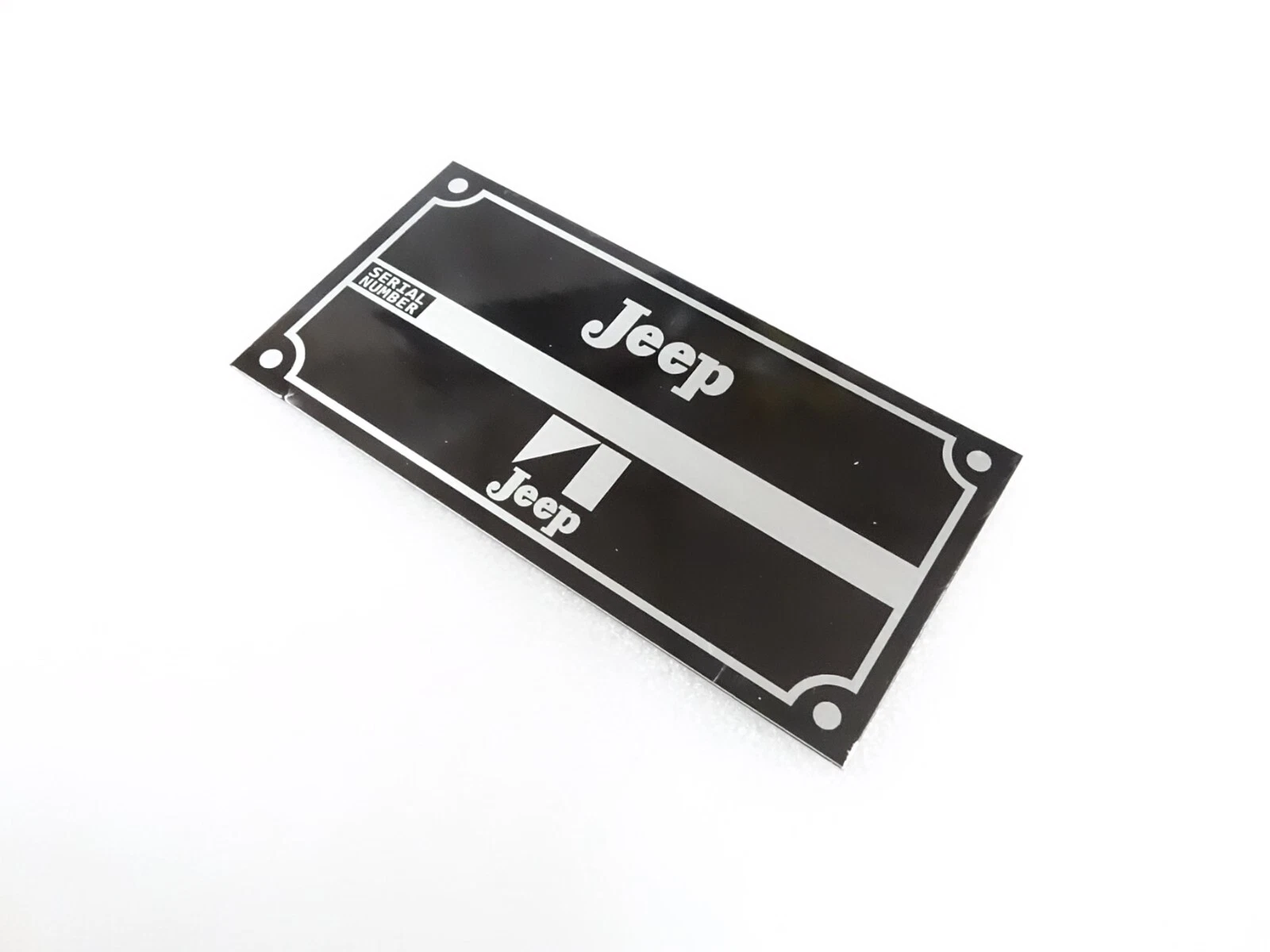 DATA PLATE FOR VINTAGE JEEP AMERICAN MOTORS 1970-87 #V291-8