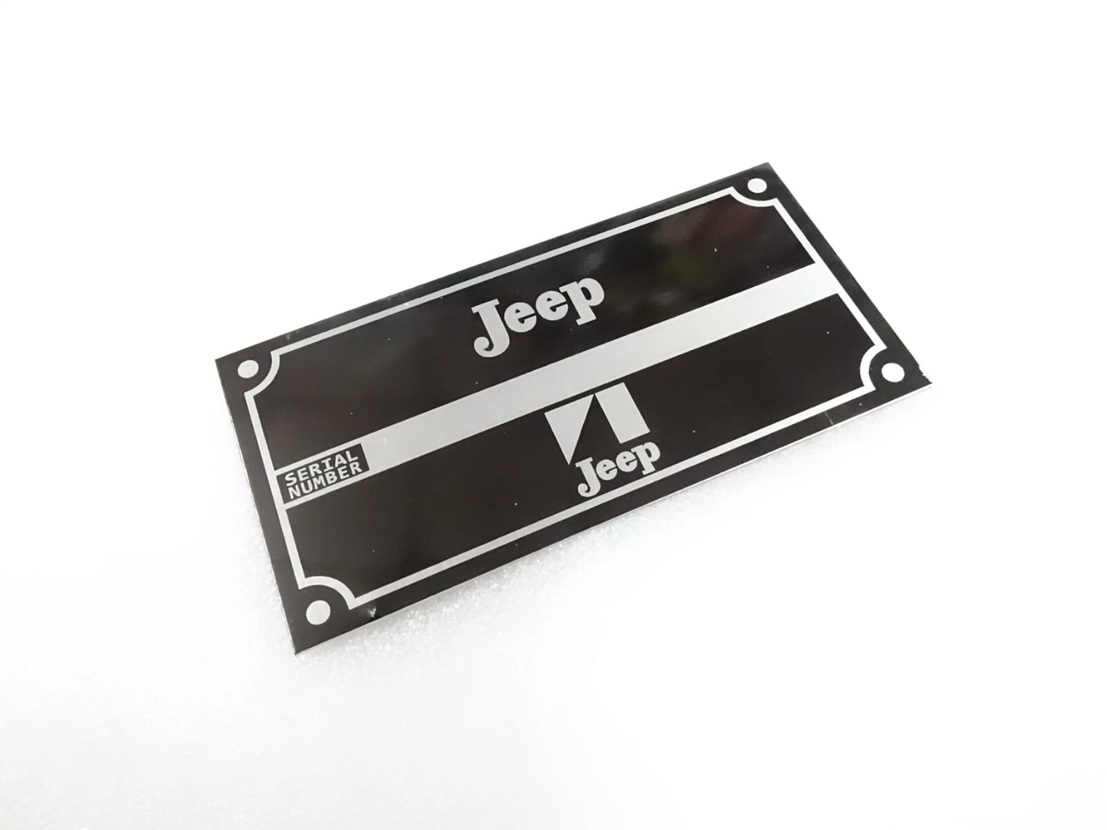 DATA PLATE FOR VINTAGE JEEP AMERICAN MOTORS 1970-87 #V291-8