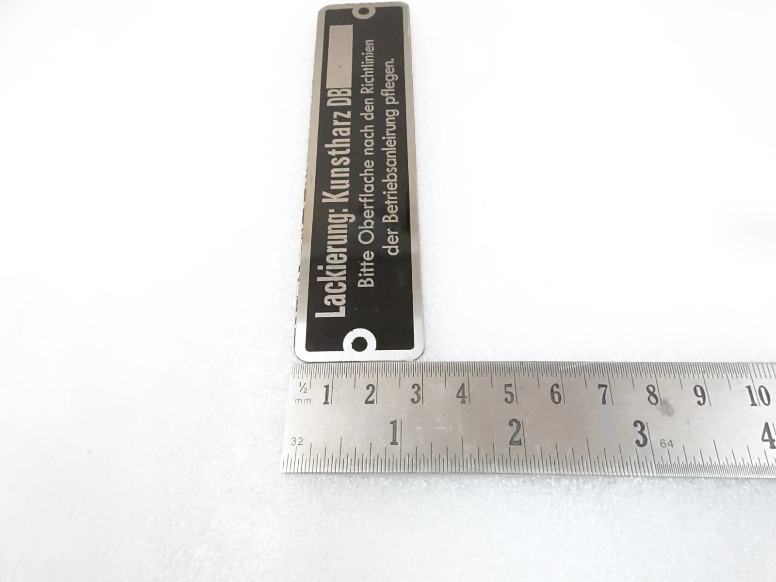 Data Plates Mercedes Cars Metal Black 3 Units Fit For Mercedes Benz #23D18