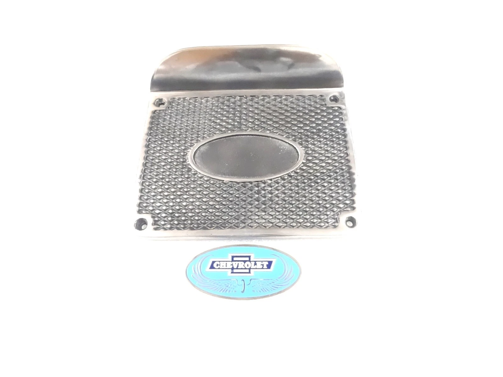 For Early Chevy Car Running Board Foot Step Plates Alloy Metal #V485-8