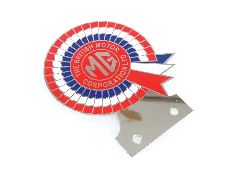 New Classic Vintage "MG" Front Bonnet Badge /Decal #16A28