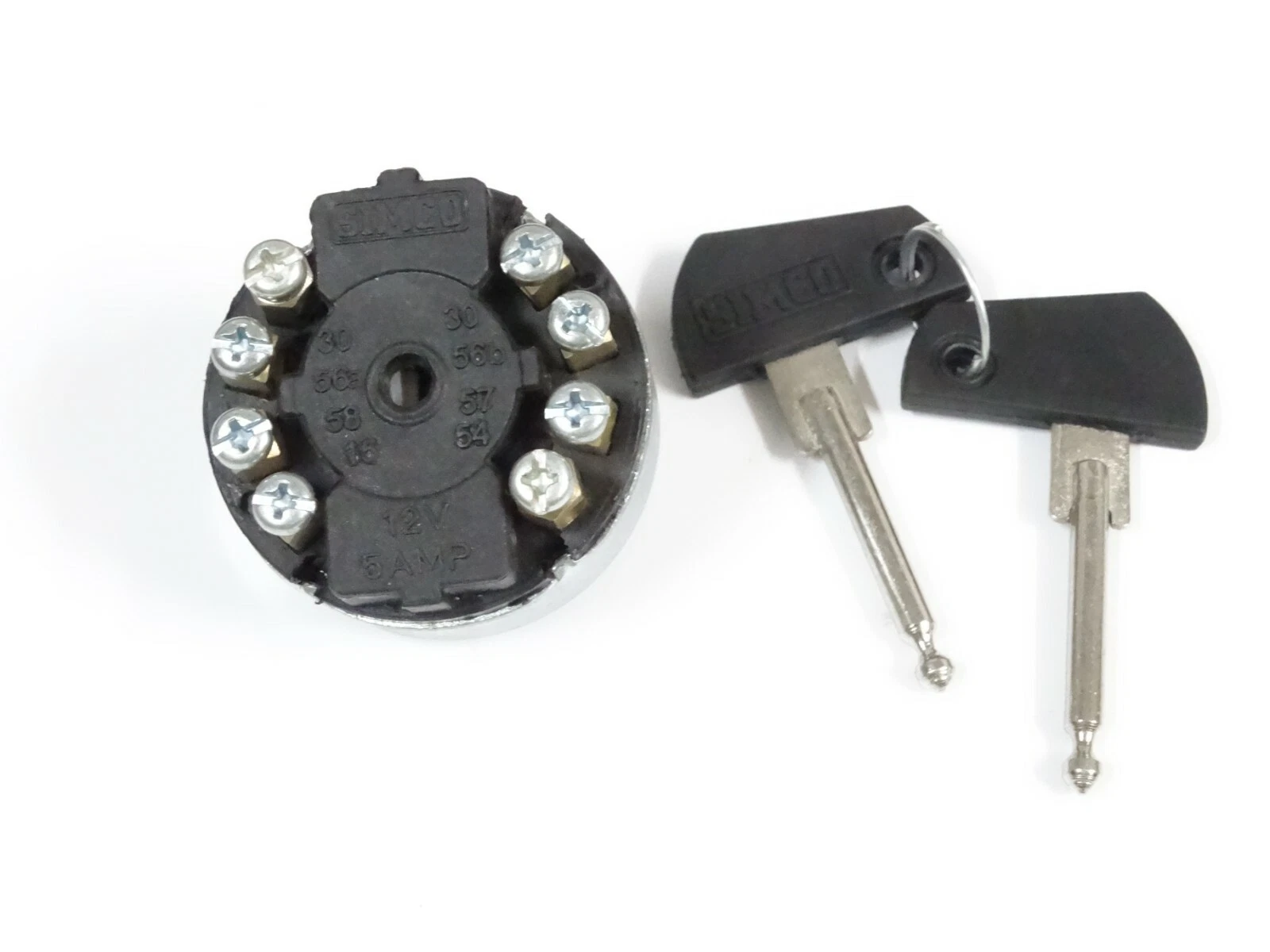 Zetor Ignition Switch With Keys Part no. 59115727 / 55115731