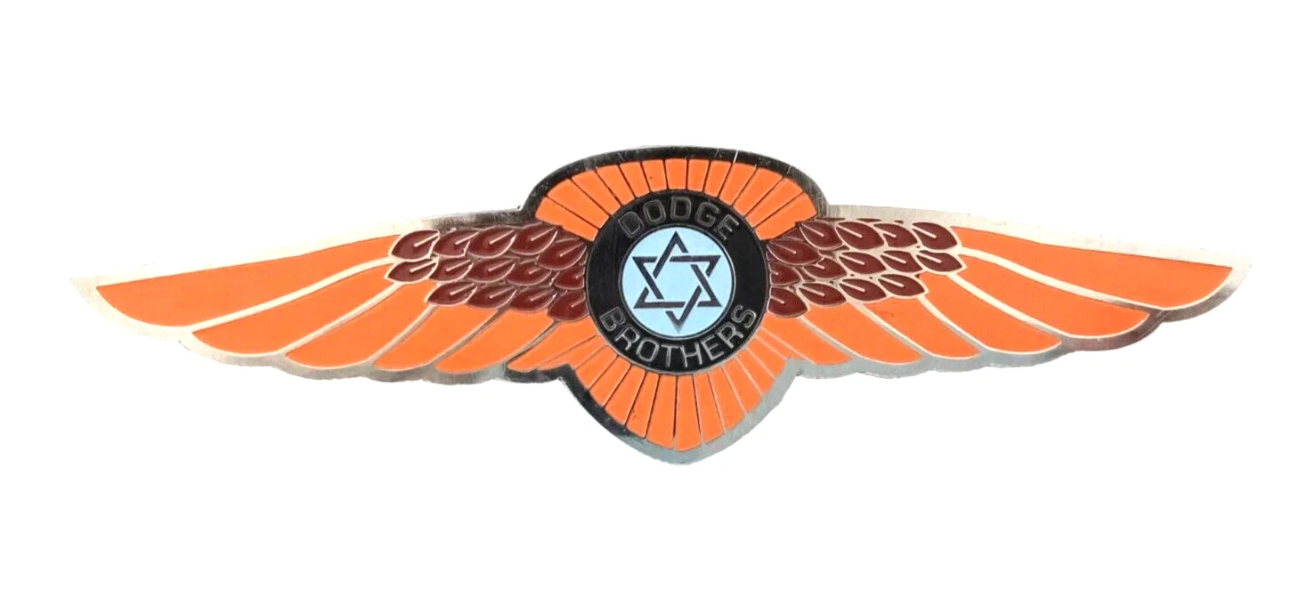 Winged Radiator Emblem Badge FITS Vintage Classic Dodge Brothers