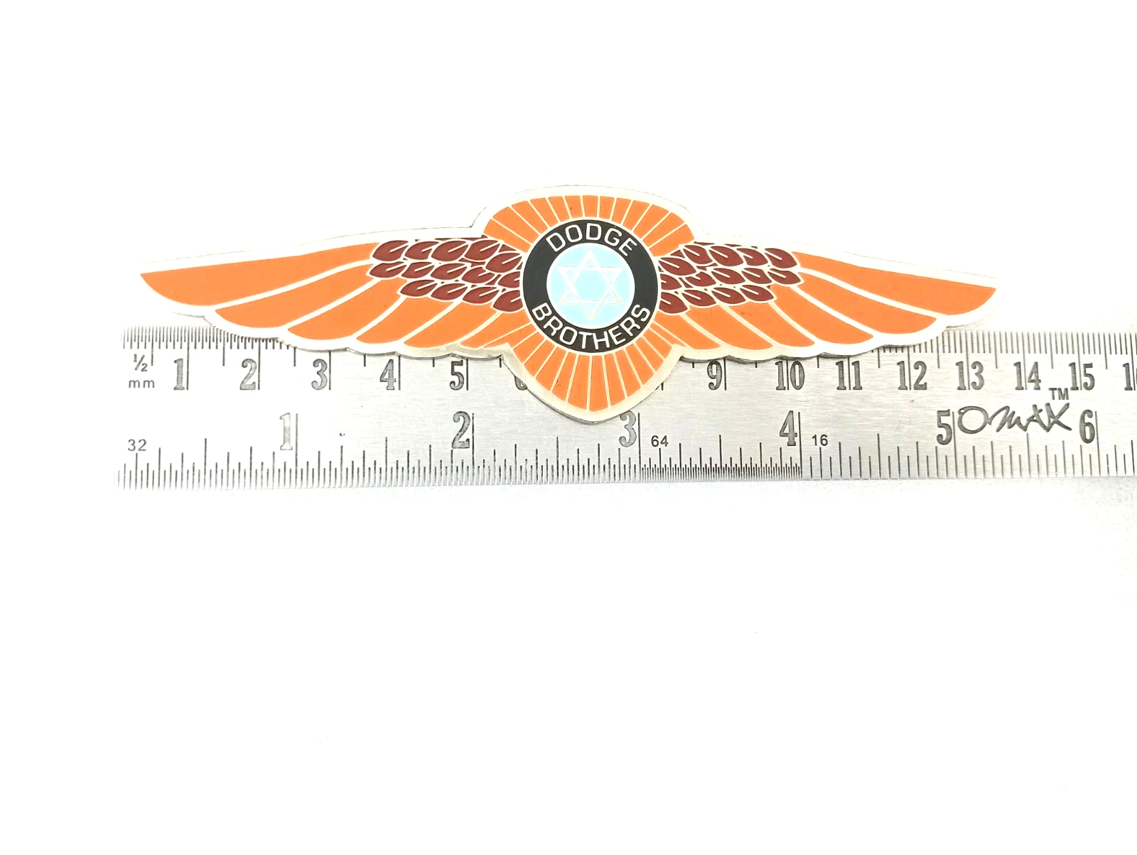 Winged Radiator Emblem Badge FITS Vintage Classic Dodge Brothers