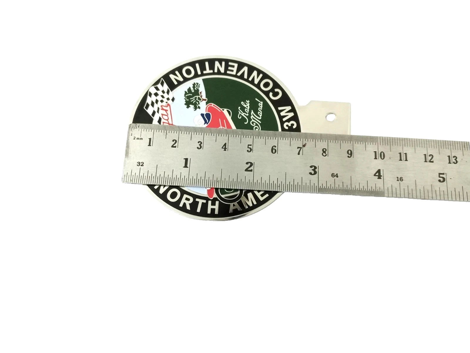 RADIATOR FRONT GRILL BADGE EMBLEM FITS VINTAGE MORGAN CAR