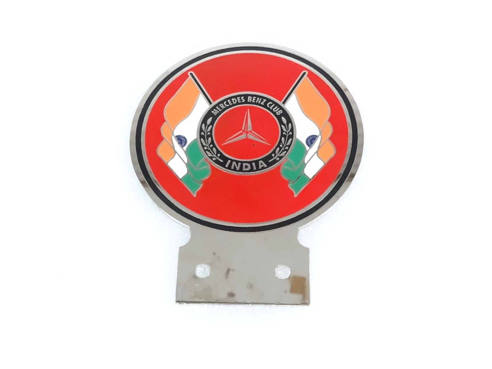 New Classic Vintage Mercedes Benz Club India Front Bonnet Badge /Decal #16A29