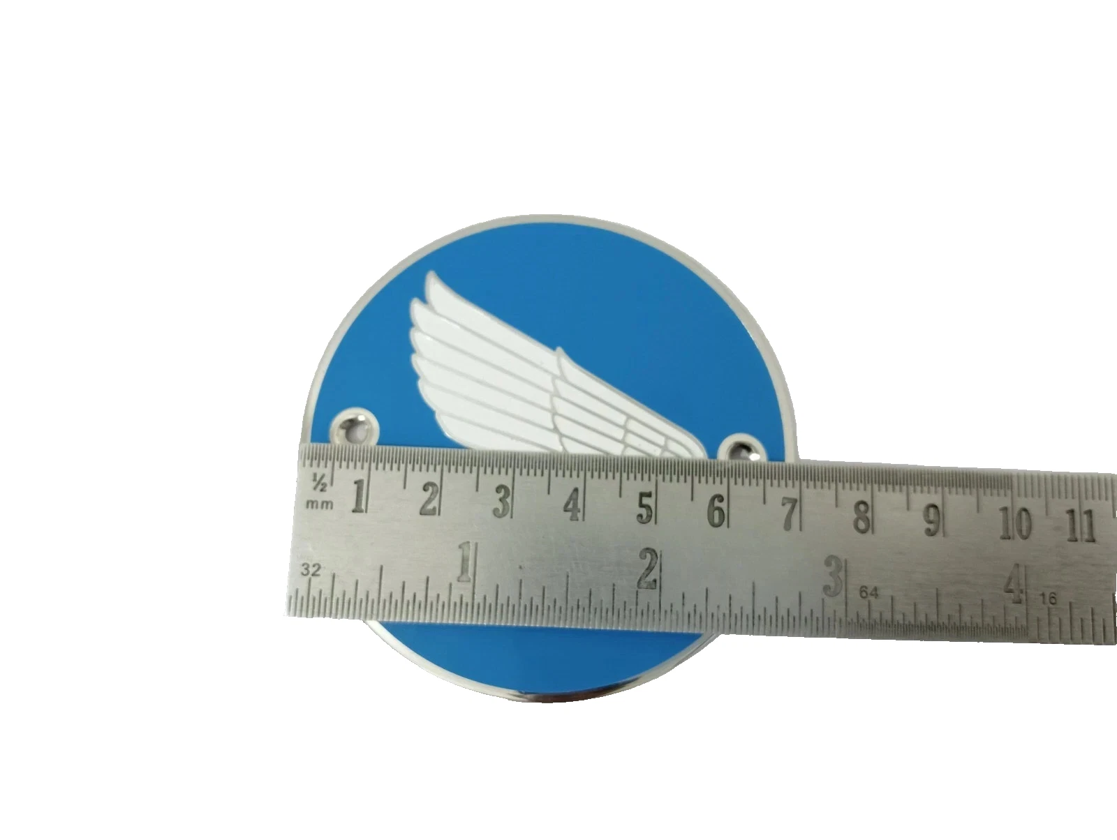 Brass BLUE BADGES FOR HONDA TANK CL160 CB160 CA72 CB72 CA77 CL77 CL72 CB77 CB72