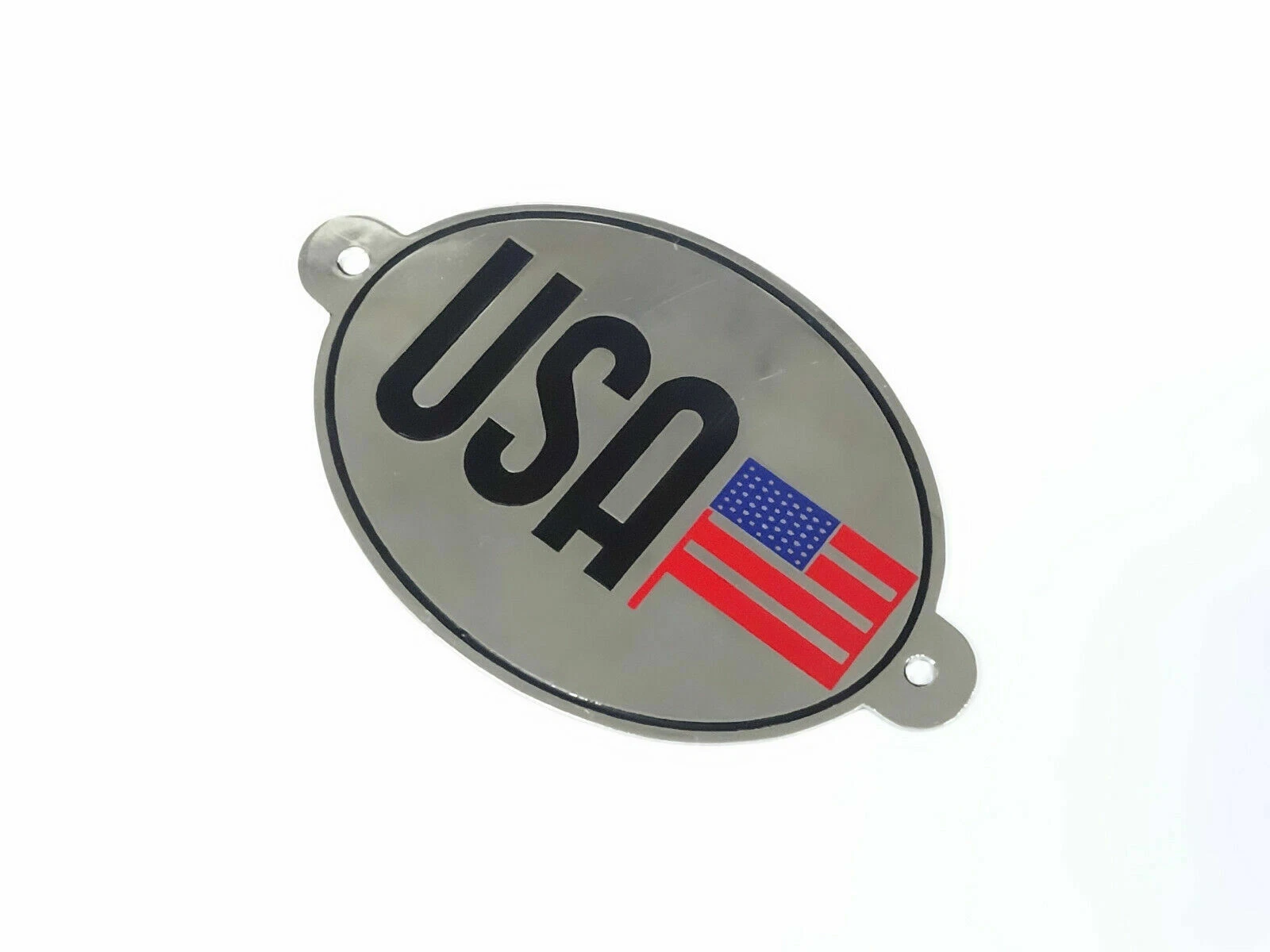Vintage Car "USA" Front/Side Hood Bonnet Badge Emblem Decal