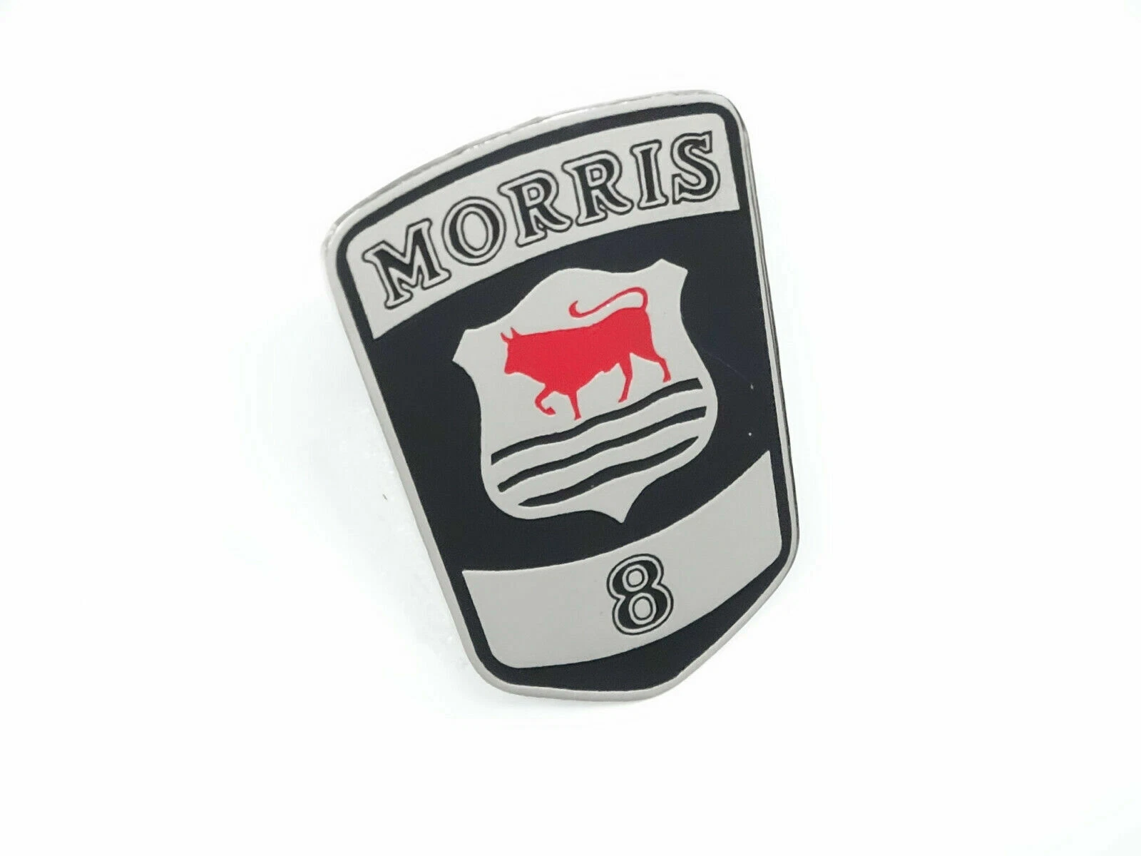 Vintage Car Morris 8 Upper / Outer Badge Decal Emblem