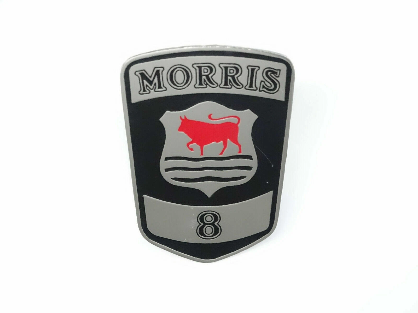 Vintage Car Morris 8 Upper / Outer Badge Decal Emblem