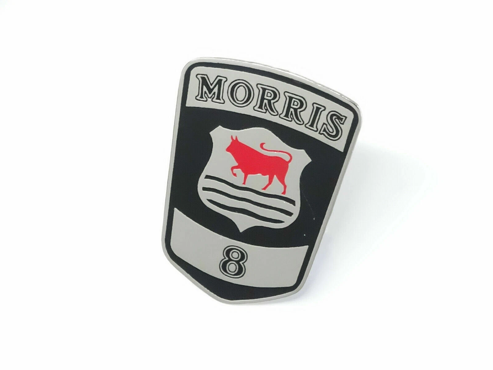 Vintage Car Morris 8 Upper / Outer Badge Decal Emblem