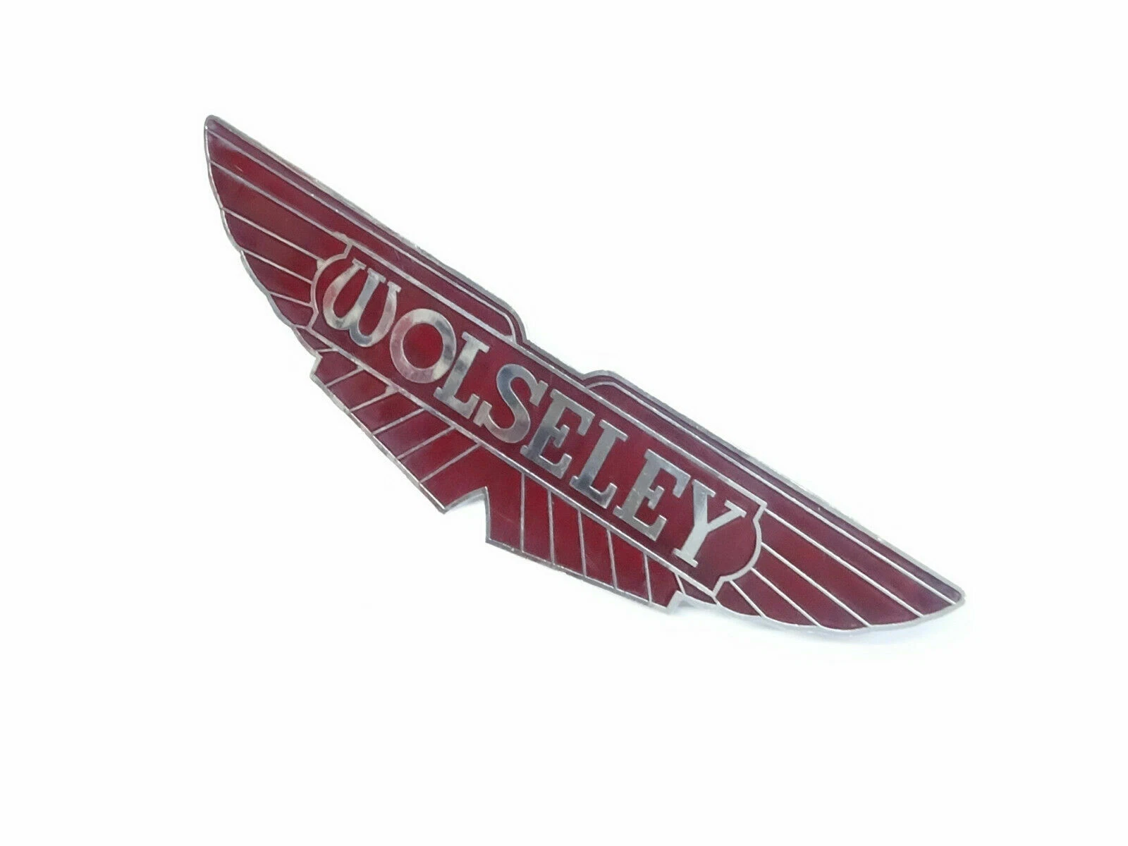 Vintage Car Wolseley Red Cherry Badge Decal Emblem