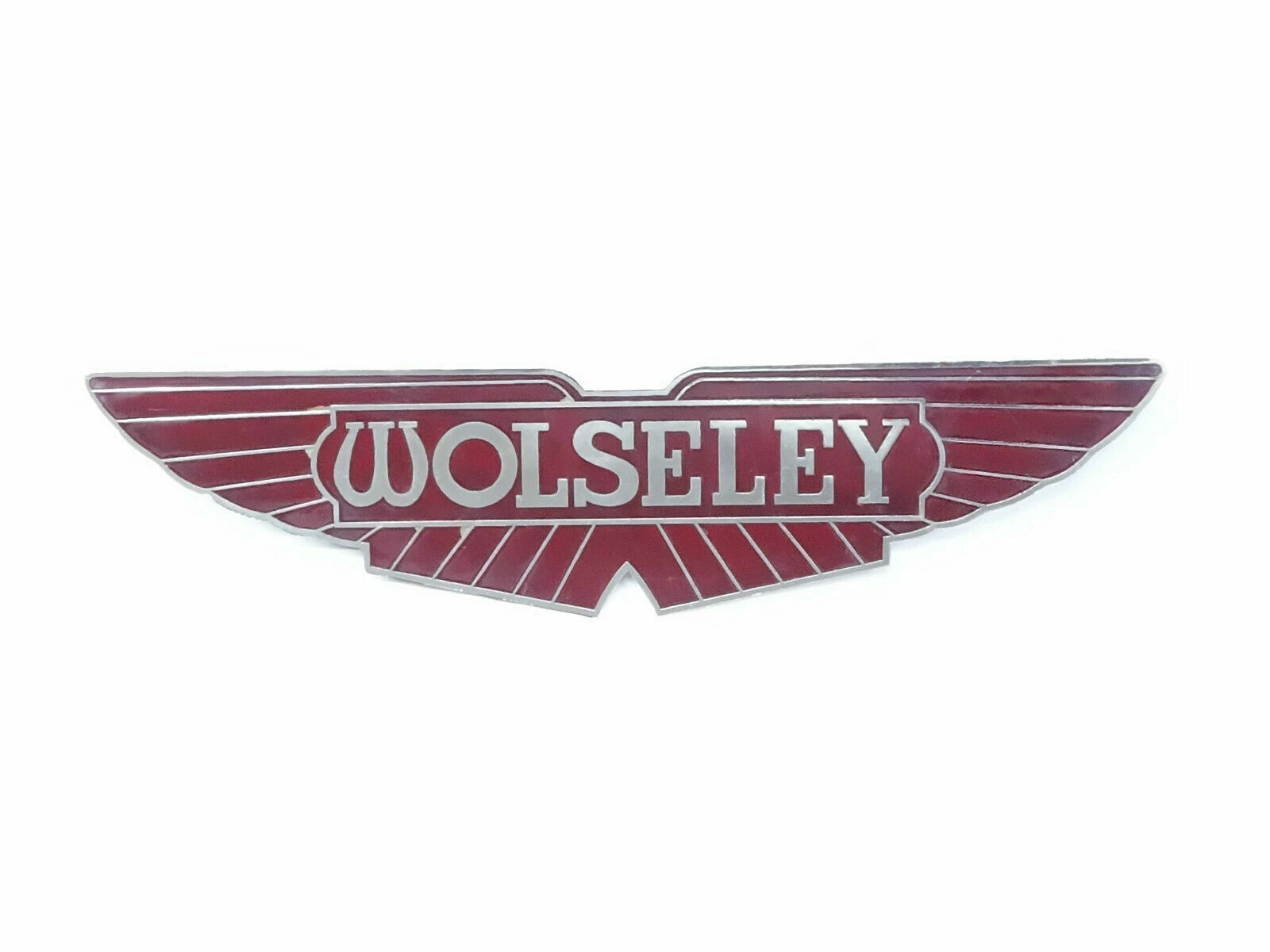 Vintage Car Wolseley Red Cherry Badge Decal Emblem