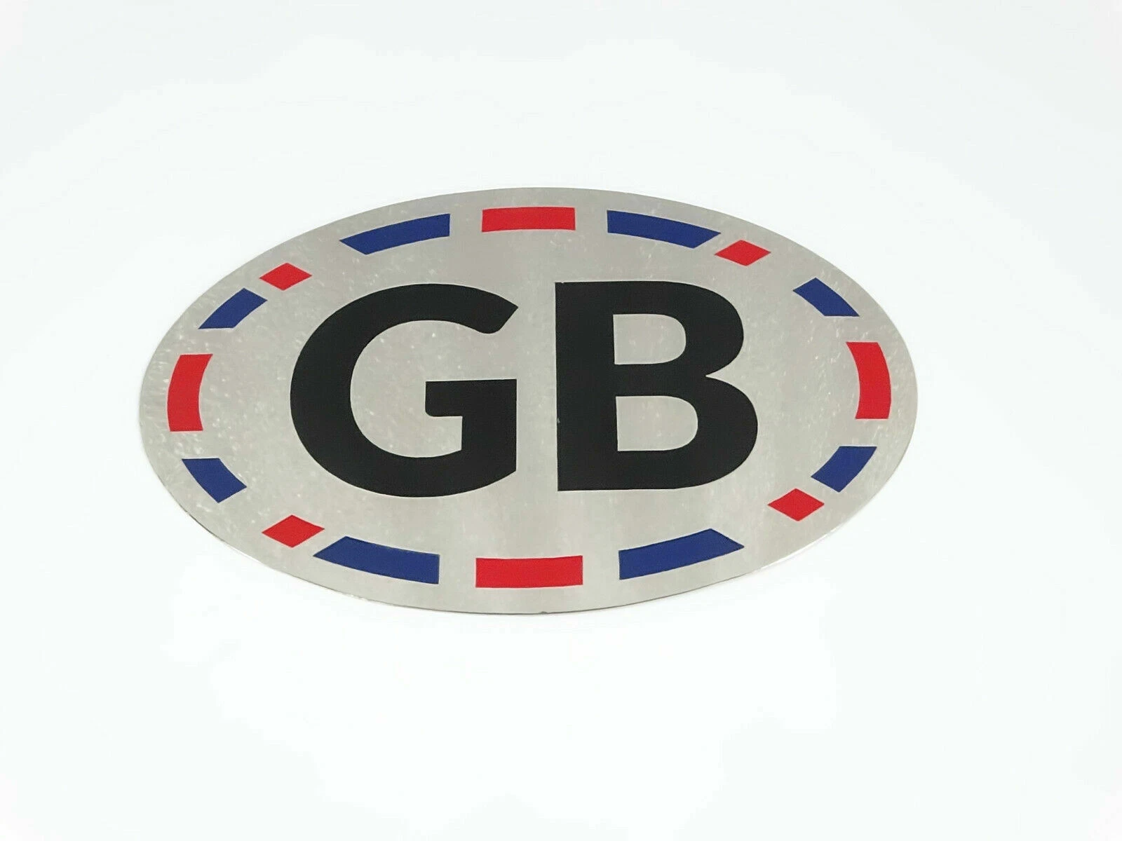 Vintage Car "GB" Great Britain Front Hood Bonnet Badge (Metal)