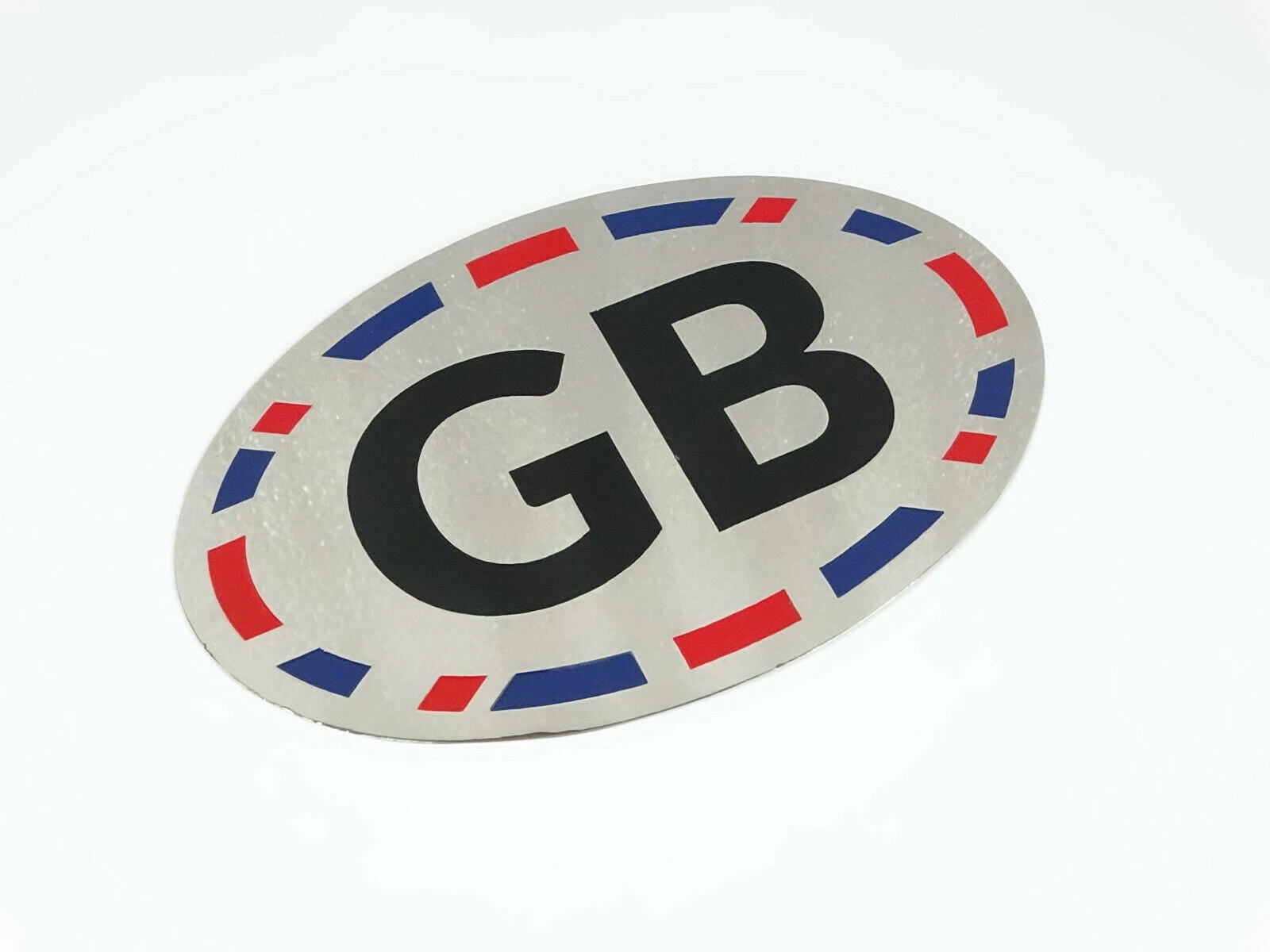 Vintage Car "GB" Great Britain Front Hood Bonnet Badge (Metal)