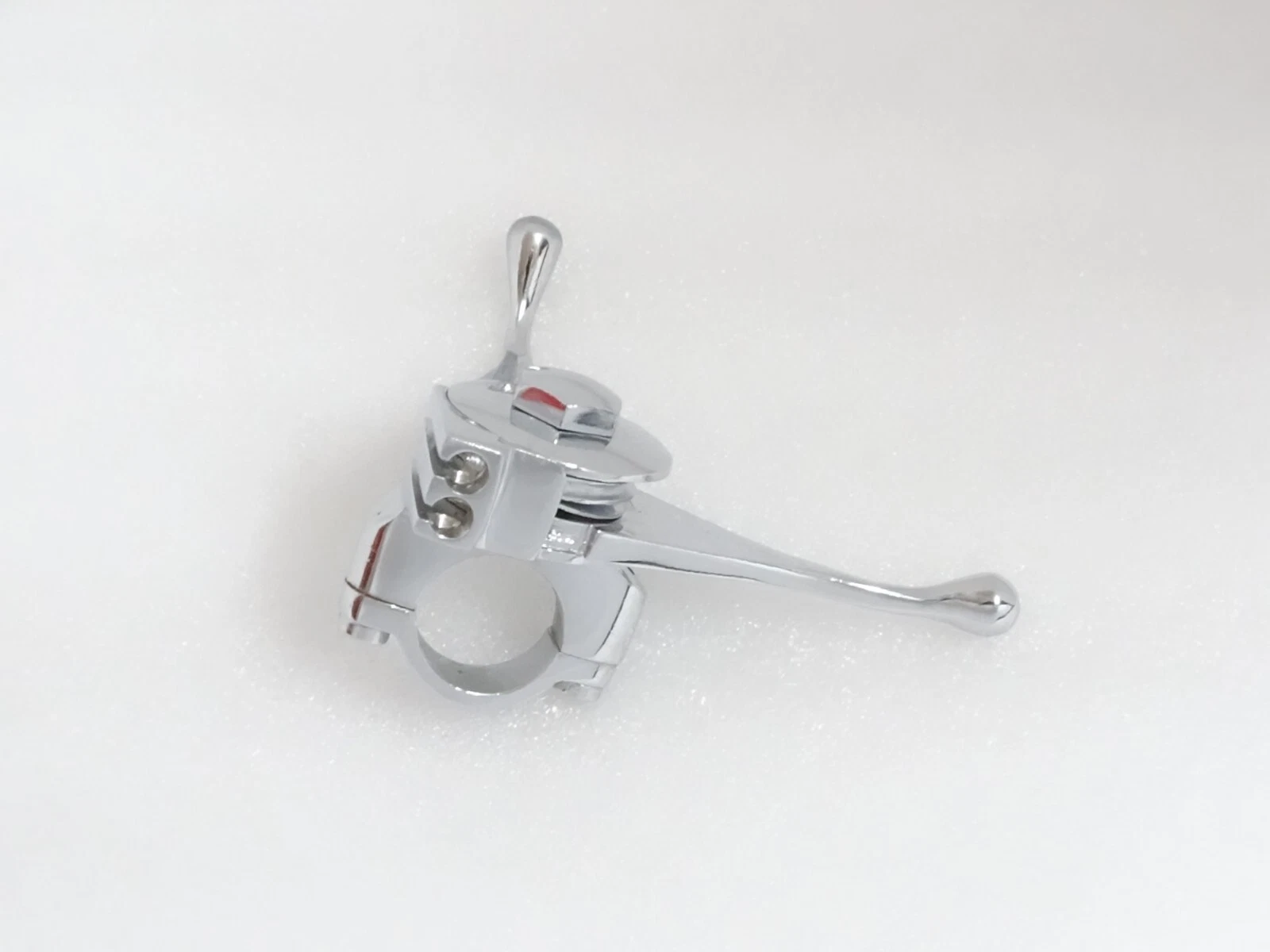 CHROME 7/8" DUAL MAGNETO & AIR LEVER FOR VINTAGE BSA NORTON CLASSIC
