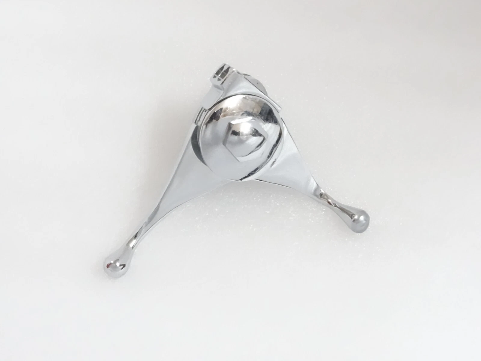CHROME 7/8" DUAL MAGNETO & AIR LEVER FOR VINTAGE BSA NORTON CLASSIC