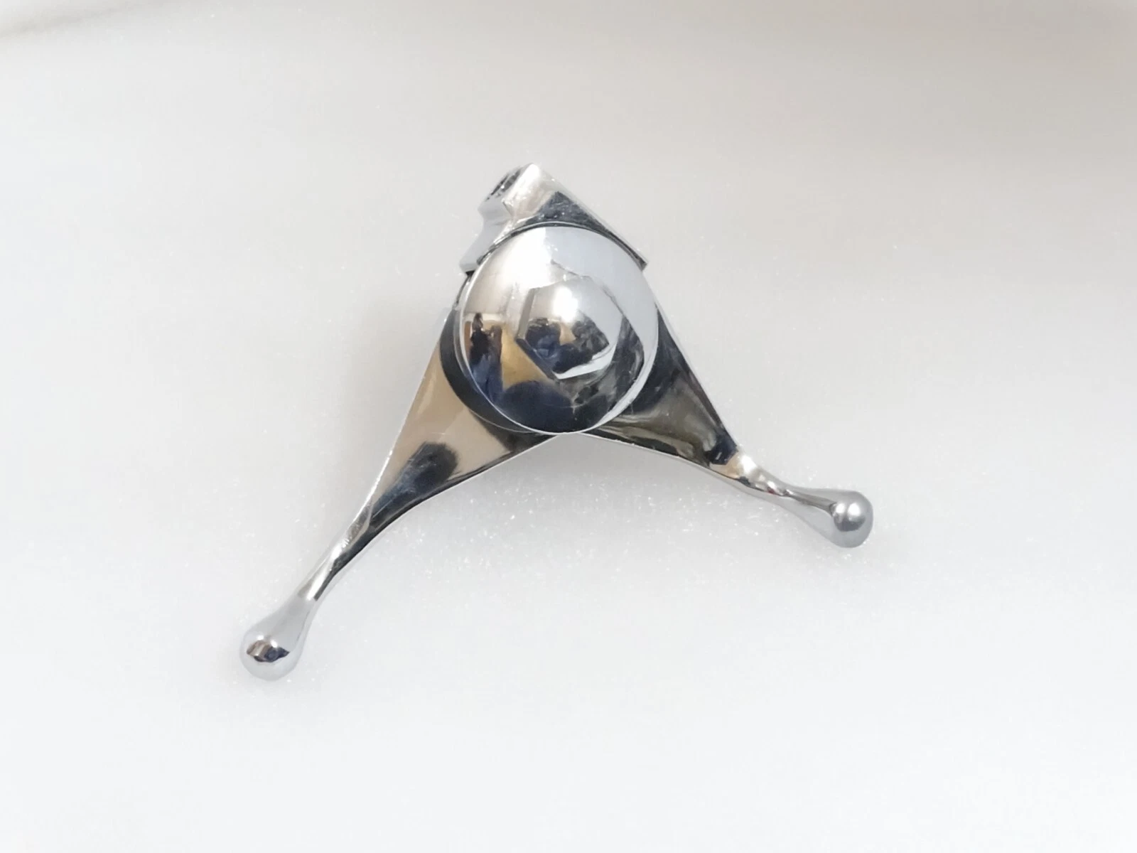 CHROME 7/8" DUAL MAGNETO & AIR LEVER FOR VINTAGE BSA NORTON CLASSIC