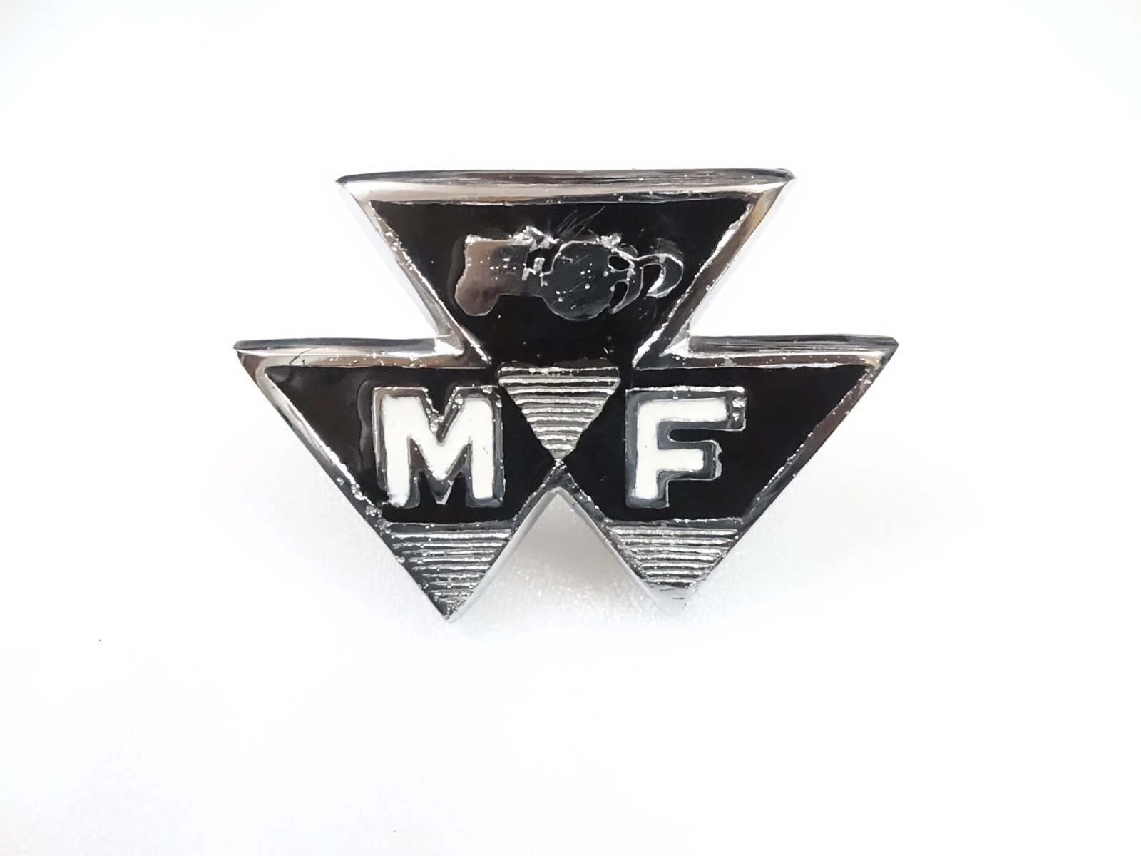 ALLOY MADE FRONT GRILL BADGE EMBLEM MONOGRAM FITS TO MASSEY 35 35X FE35 TRACTOR