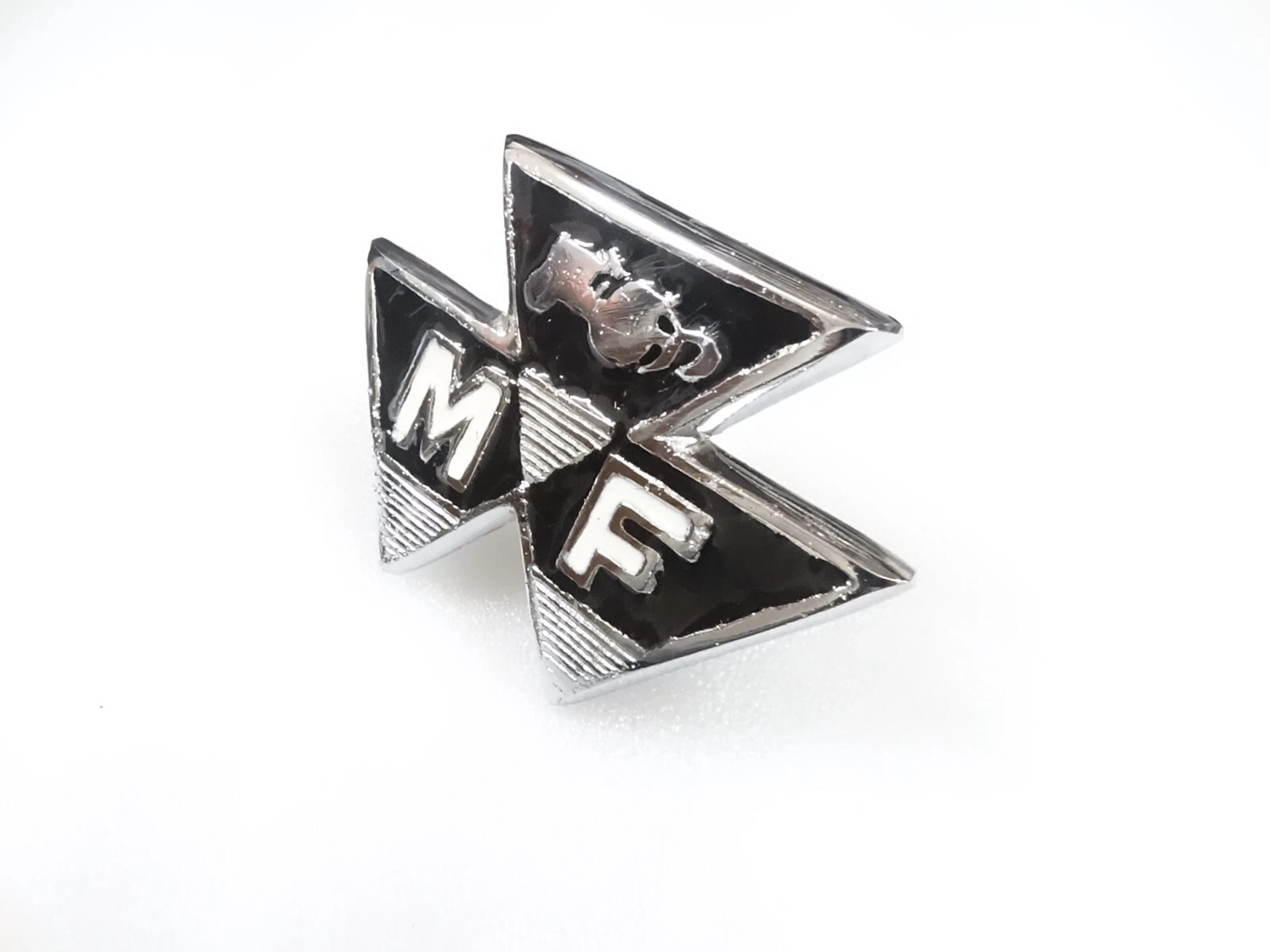 ALLOY MADE FRONT GRILL BADGE EMBLEM MONOGRAM FITS TO MASSEY 35 35X FE35 TRACTOR