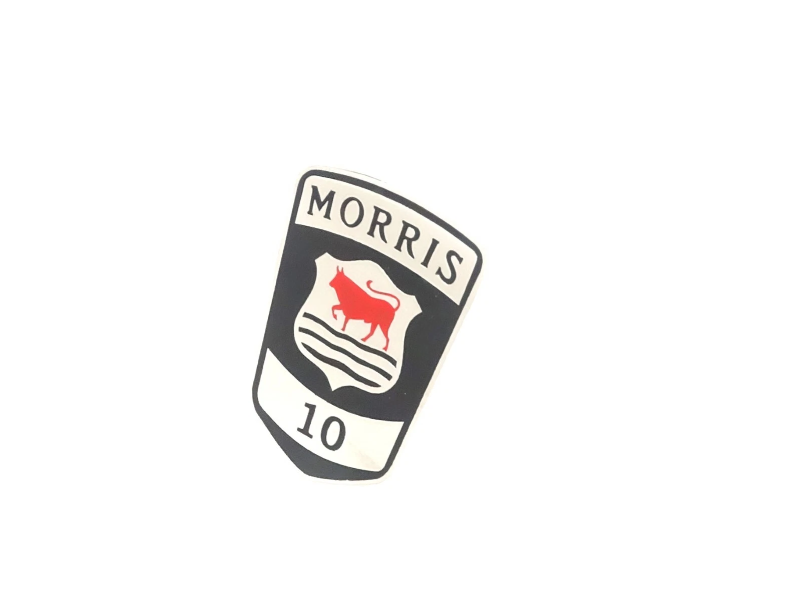 RADIATOR GRILL BADGE EMBLEM MONOGRAM FITS TO VINTAGE MORRIS 10 CARS #V417-8