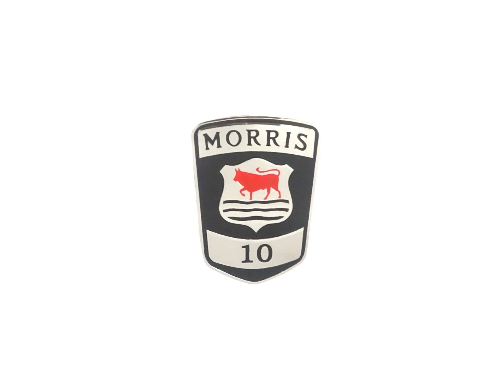 RADIATOR GRILL BADGE EMBLEM MONOGRAM FITS TO VINTAGE MORRIS 10 CARS #V417-8