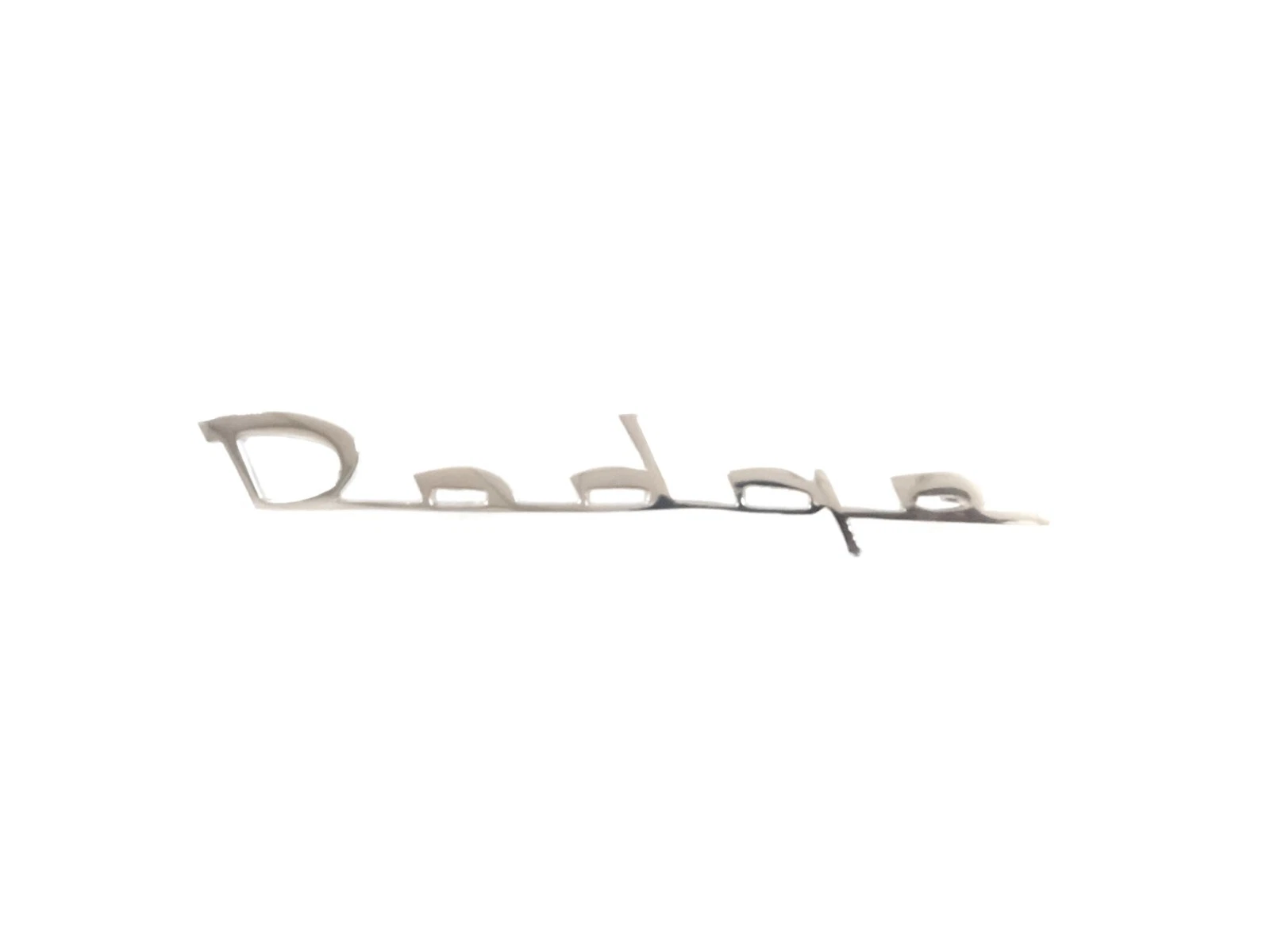 CHROMED EMBLEM BADGE FOR VINTAGE DODGE TRUNK #V419-8