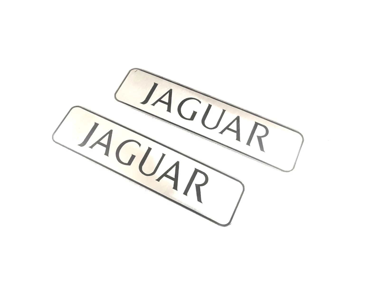 METAL BADGE EMBLEM FOR VINTAGE JAGUAR TRUNK LID #V421-8