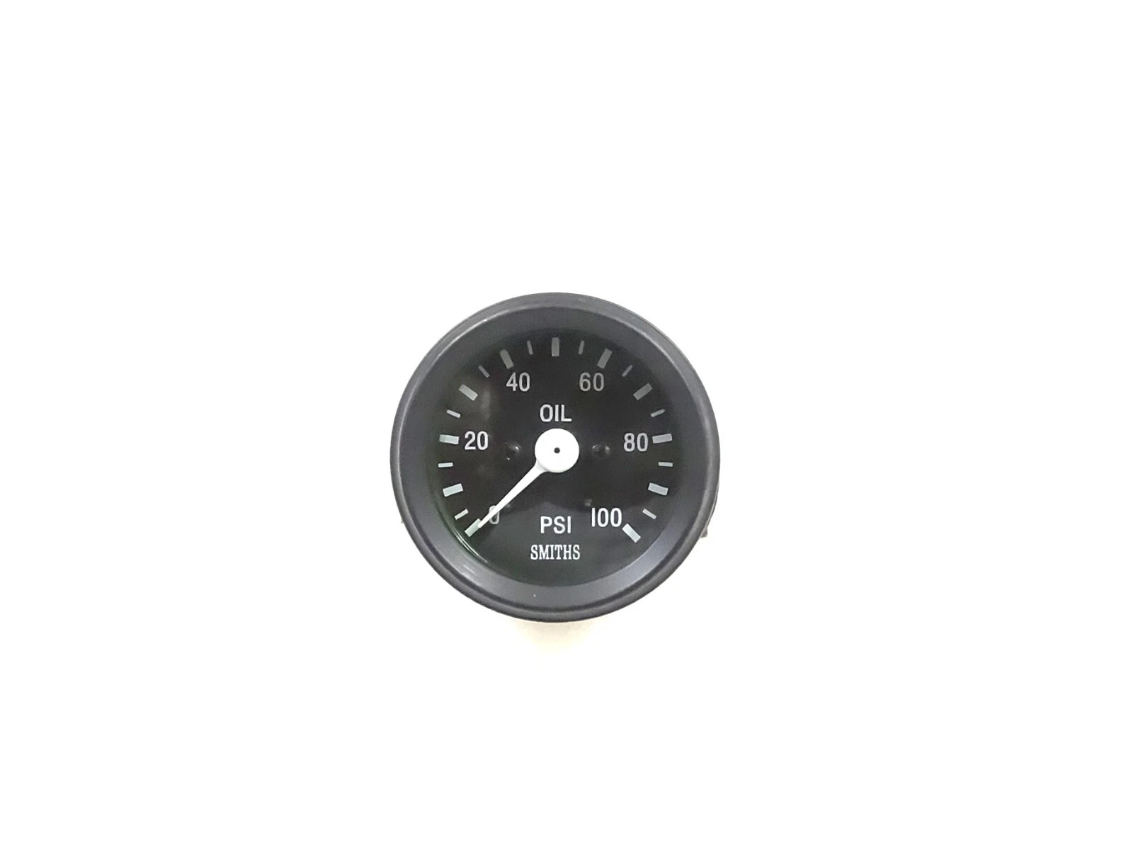 Smith Black Oil Pressure Gauge 0-100 psi Black Bezel replica mechanical 52 mm #2