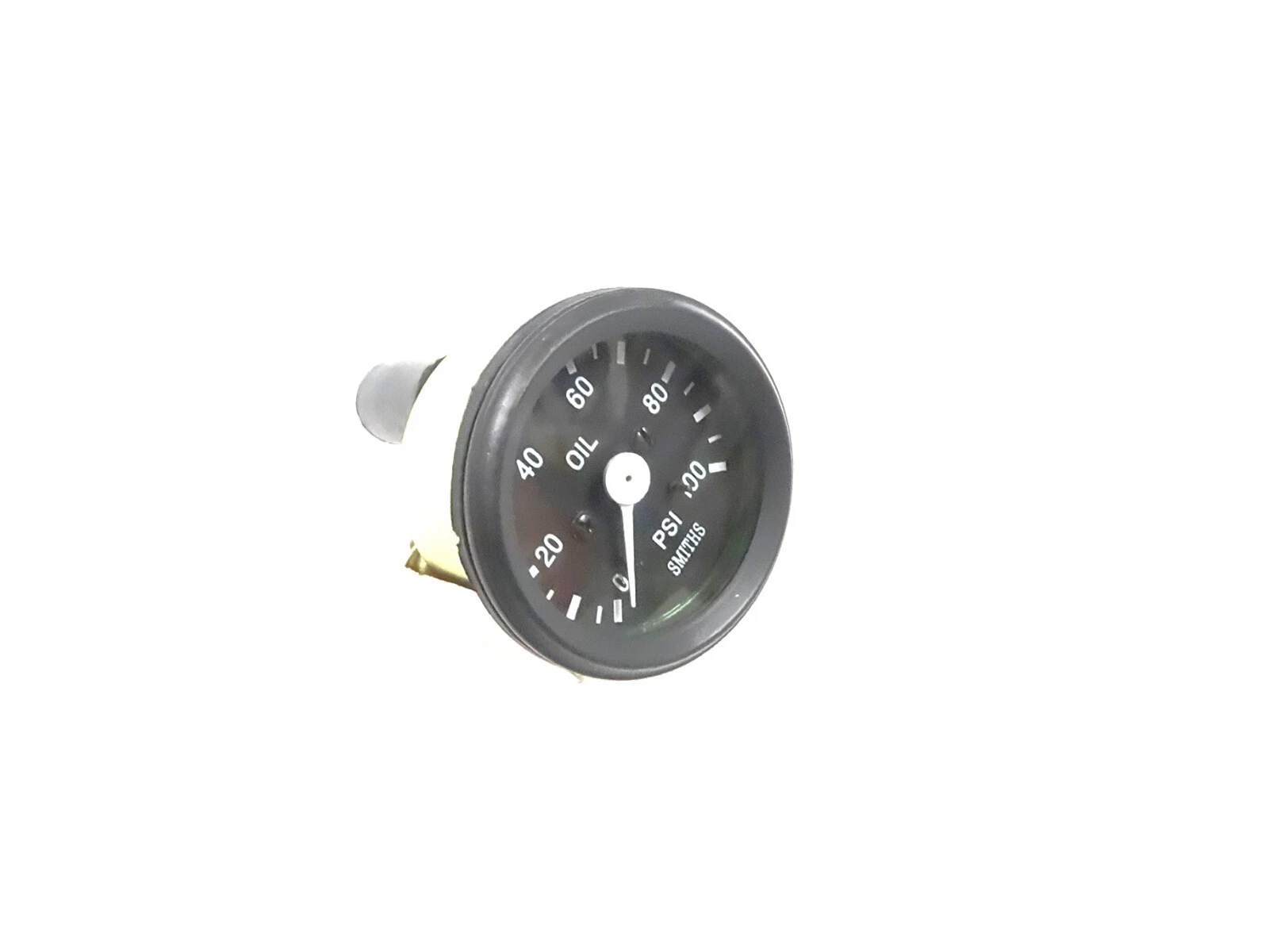 Smith Black Oil Pressure Gauge 0-100 psi Black Bezel replica mechanical 52 mm #2