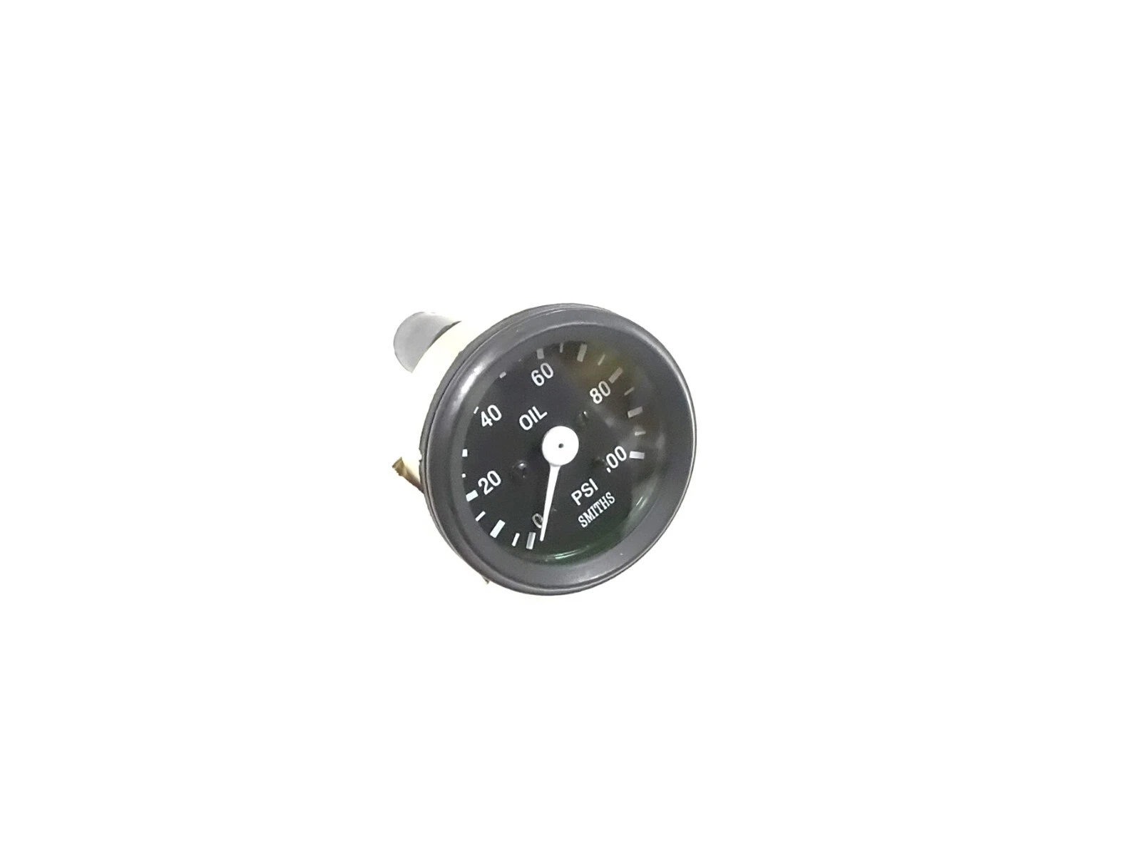 Smith Black Oil Pressure Gauge 0-100 psi Black Bezel replica mechanical 52 mm #2