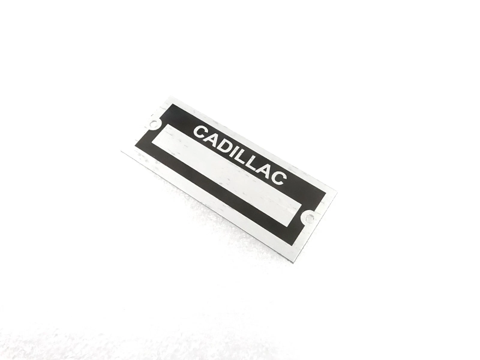 DATA PLATE BLANK FOR VINTAGE CLASSIC CADILLAC #V461-8