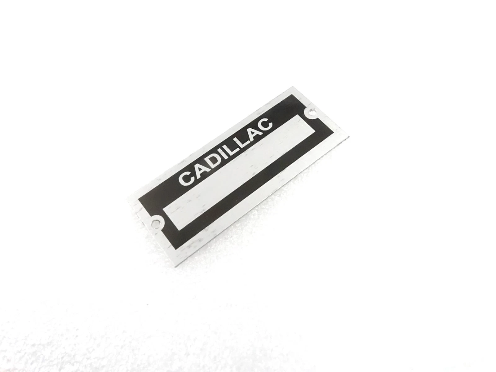DATA PLATE BLANK FOR VINTAGE CLASSIC CADILLAC #V461-8