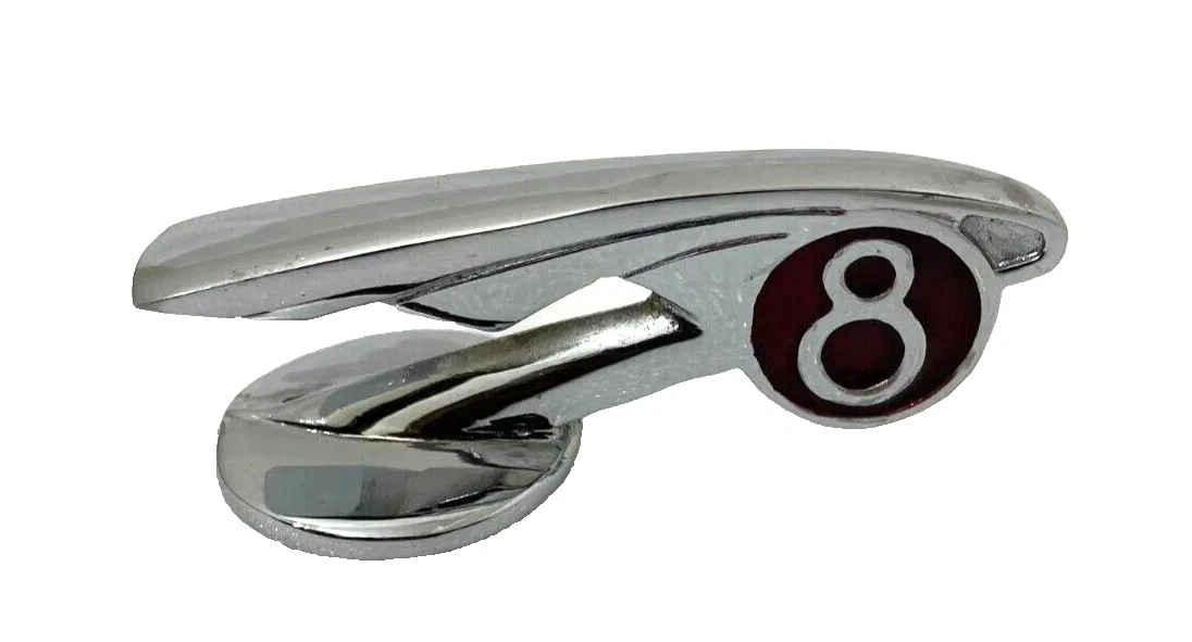 CHROME Bonnet Badge Emblem FITS Morris 8 Eight Car