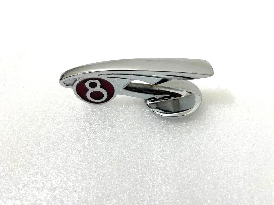 CHROME Bonnet Badge Emblem FITS Morris 8 Eight Car