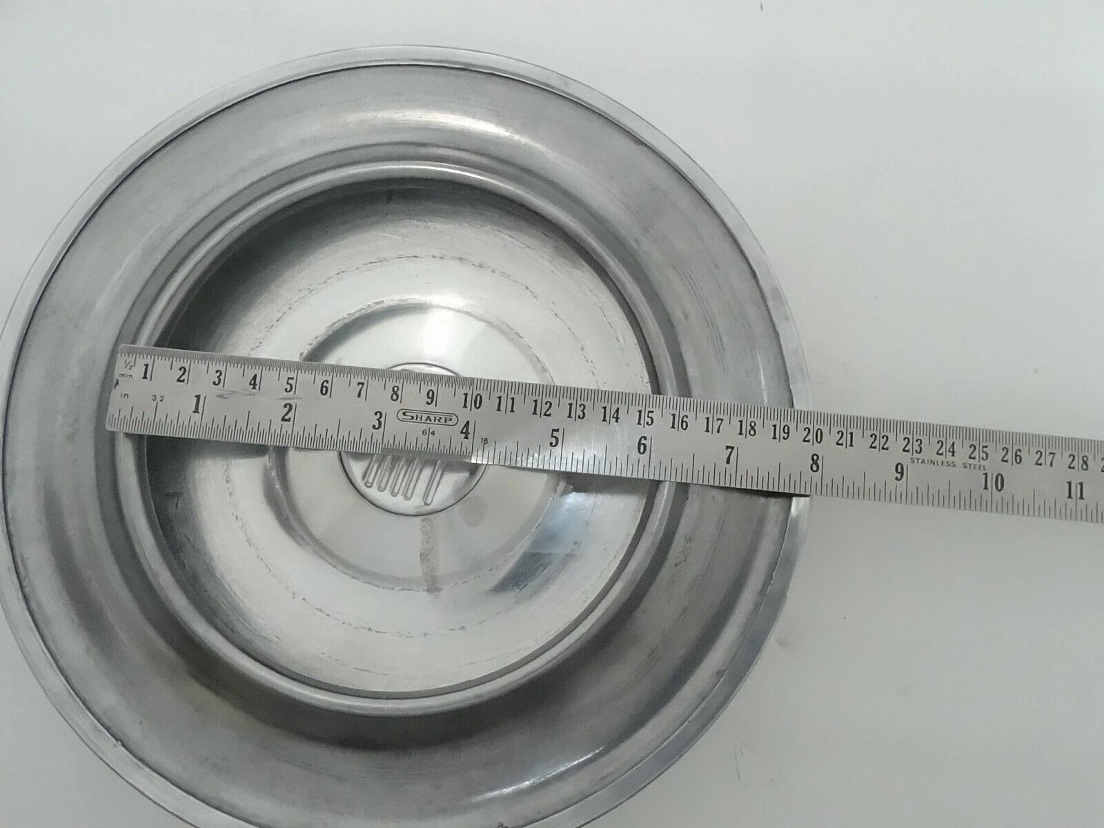 Vintage Fiat Car Alloy/Aluminium 1950's Center Wheel Hub Caps