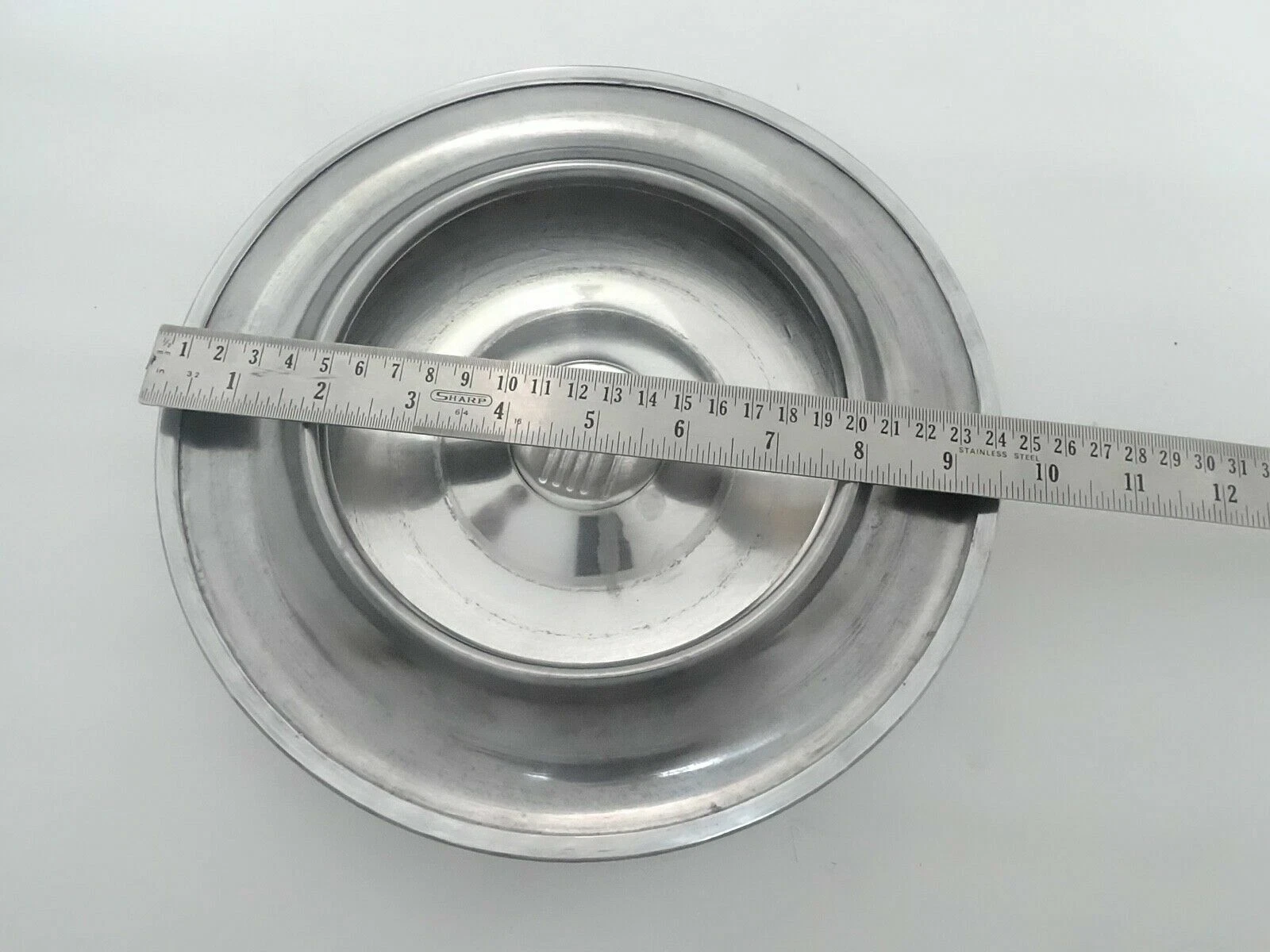 Vintage Fiat Car Alloy/Aluminium 1950's Center Wheel Hub Caps