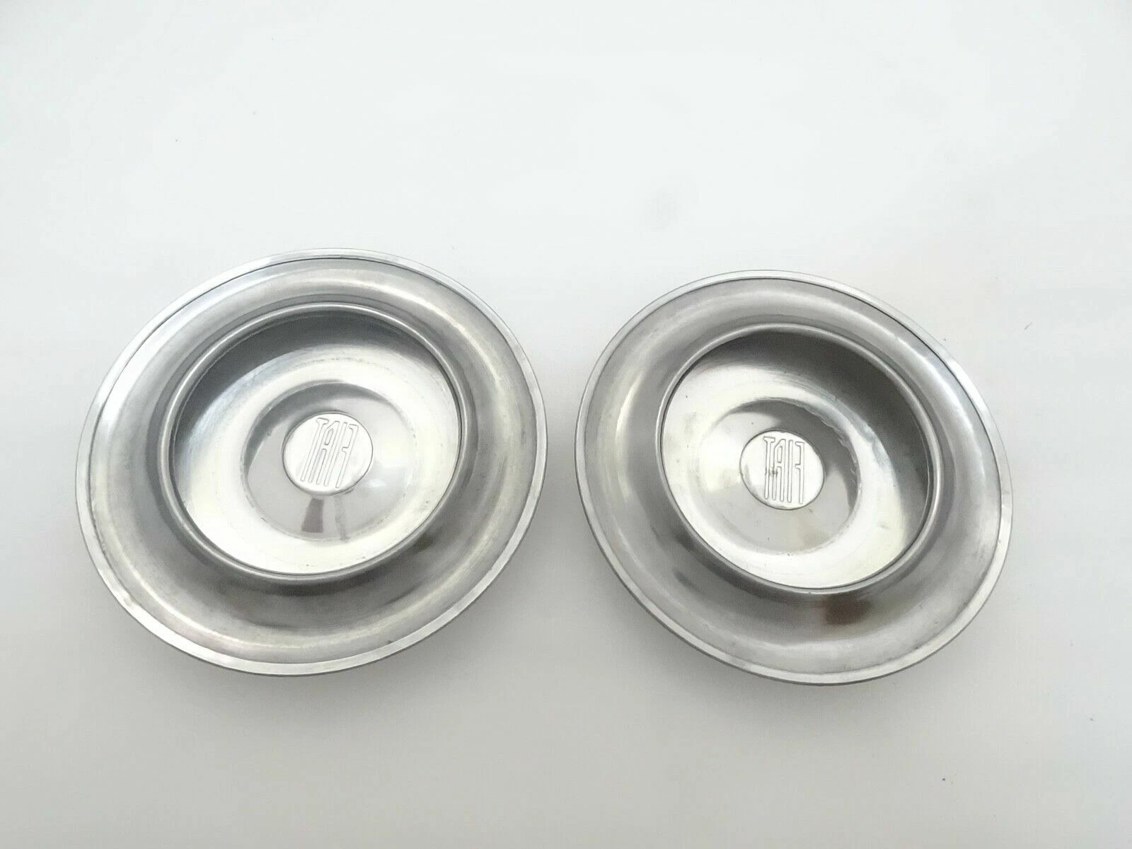 Vintage Fiat Car Alloy/Aluminium 1950's Center Wheel Hub Caps