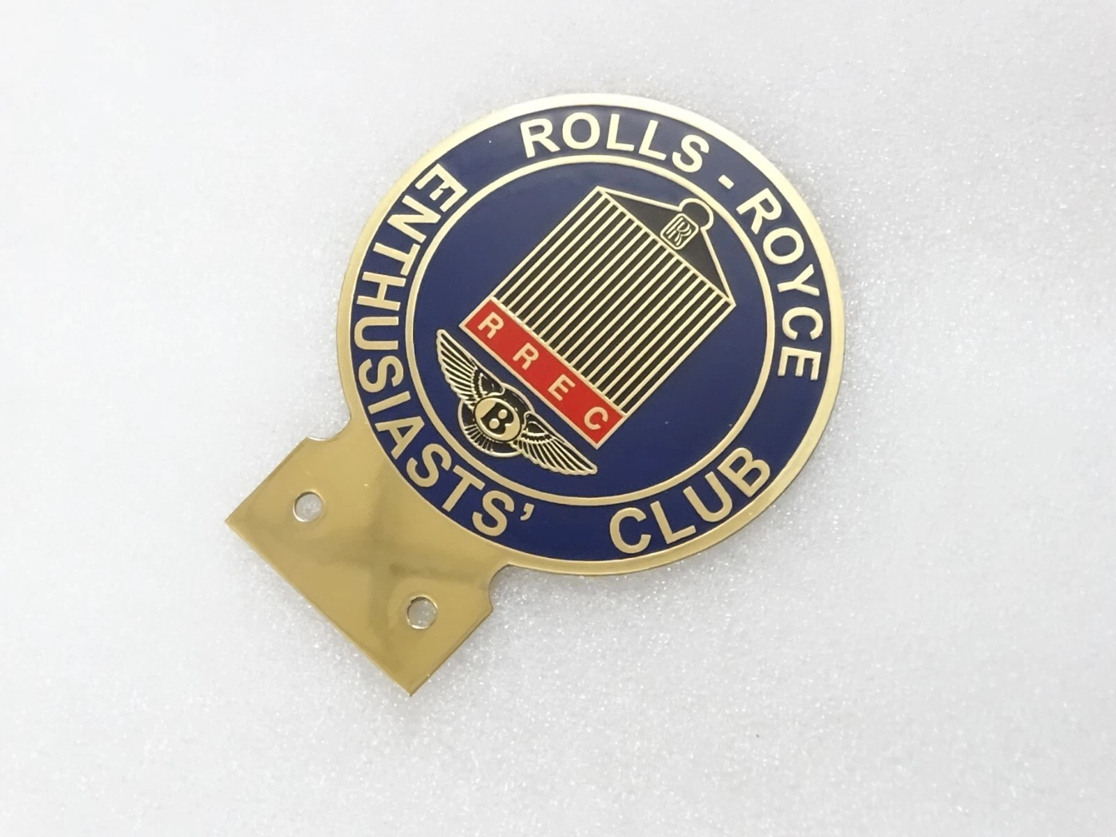 Vintage / Classic Rolls Royce Enthusiasts Club Badge #18A6