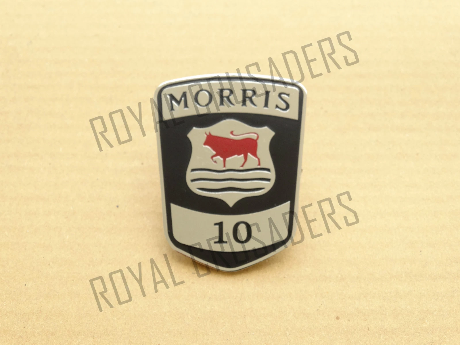 NEW MORRIS 10 RADIATOR GRILL BADGE