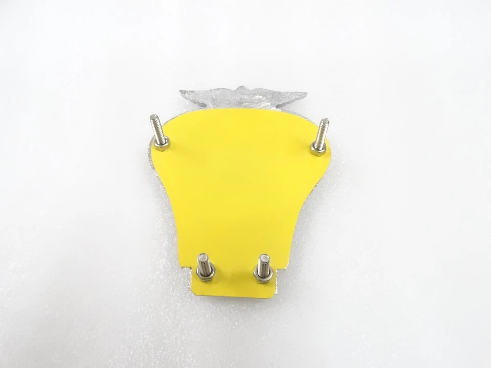 Vintage AA Badge Automobile Association Classic Car Badge Yellow Large Size#V109